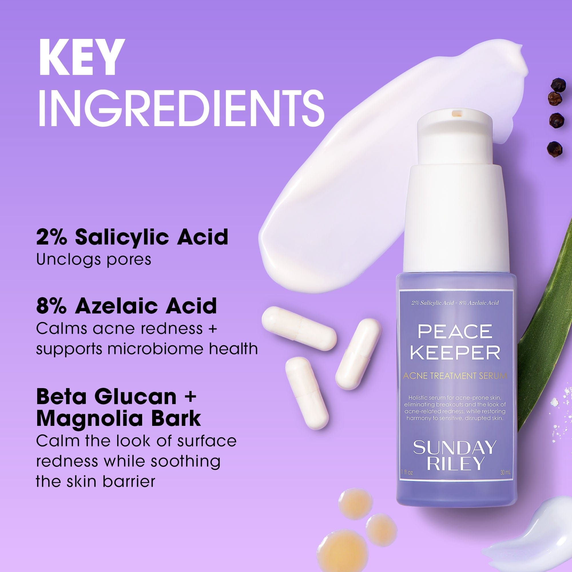 Acne Peacekeeper Acne Treatment Serum