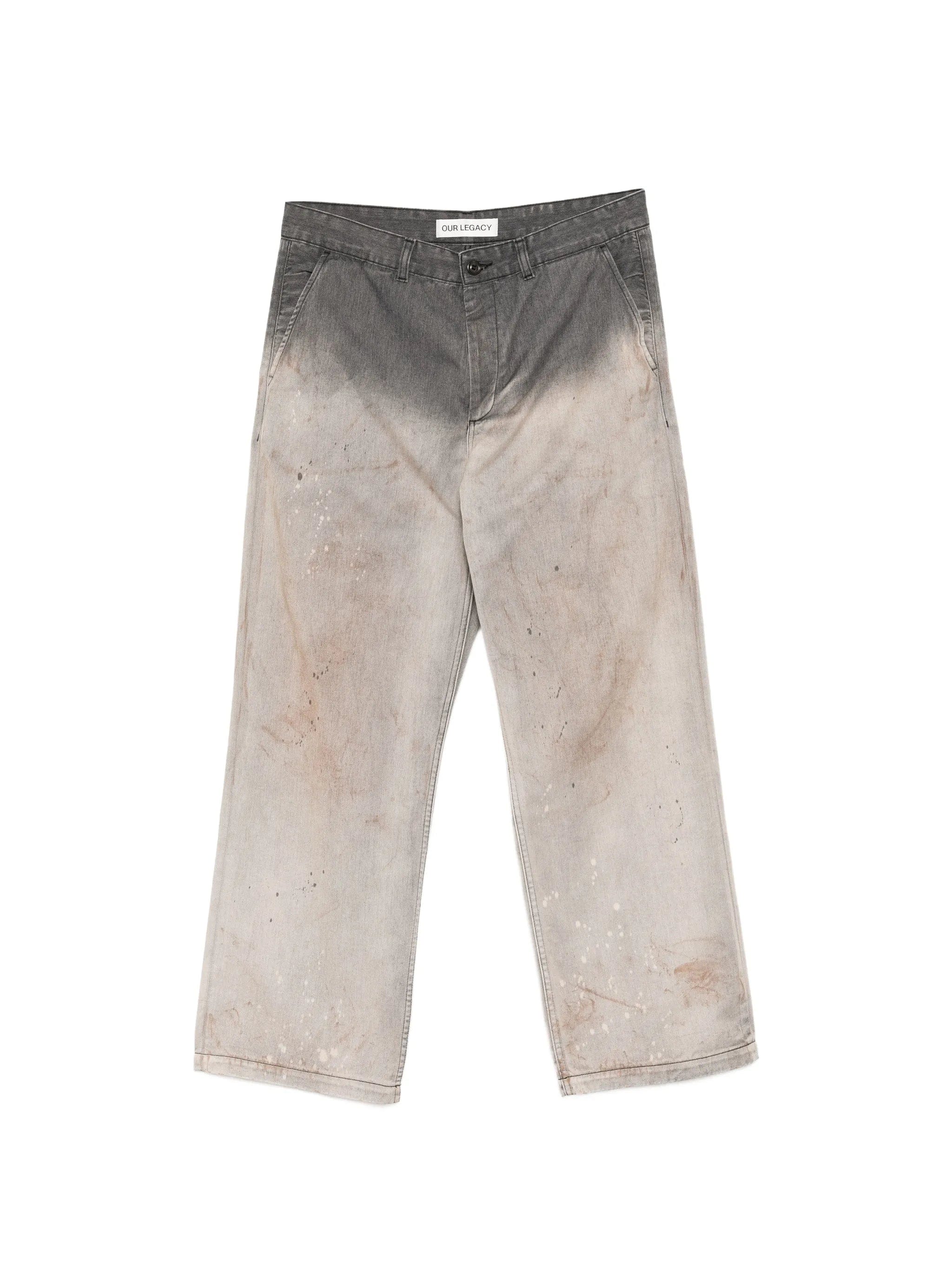 OUR Legacy Rig paint - splatter jeans
