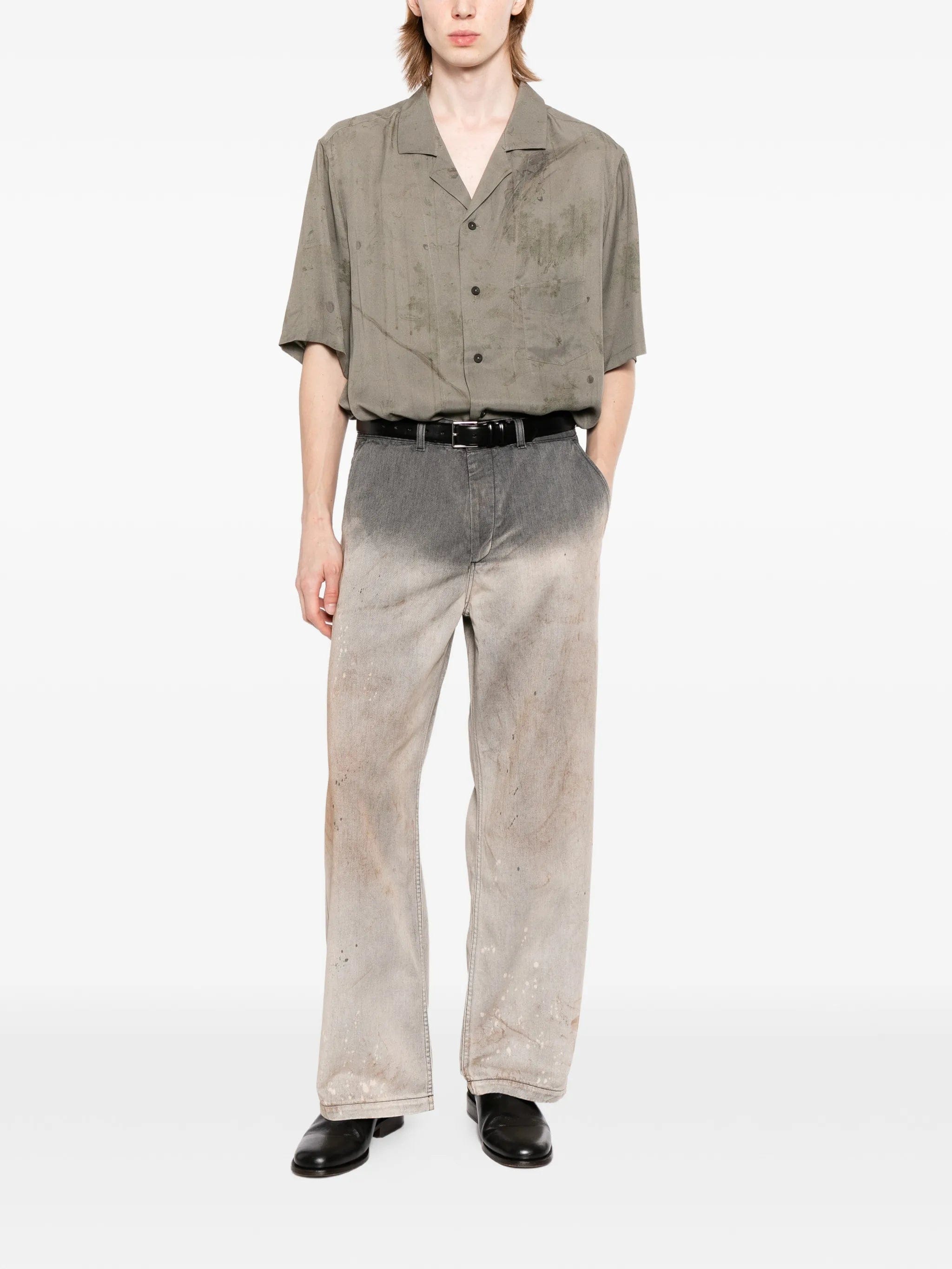 OUR Legacy Rig paint - splatter jeans