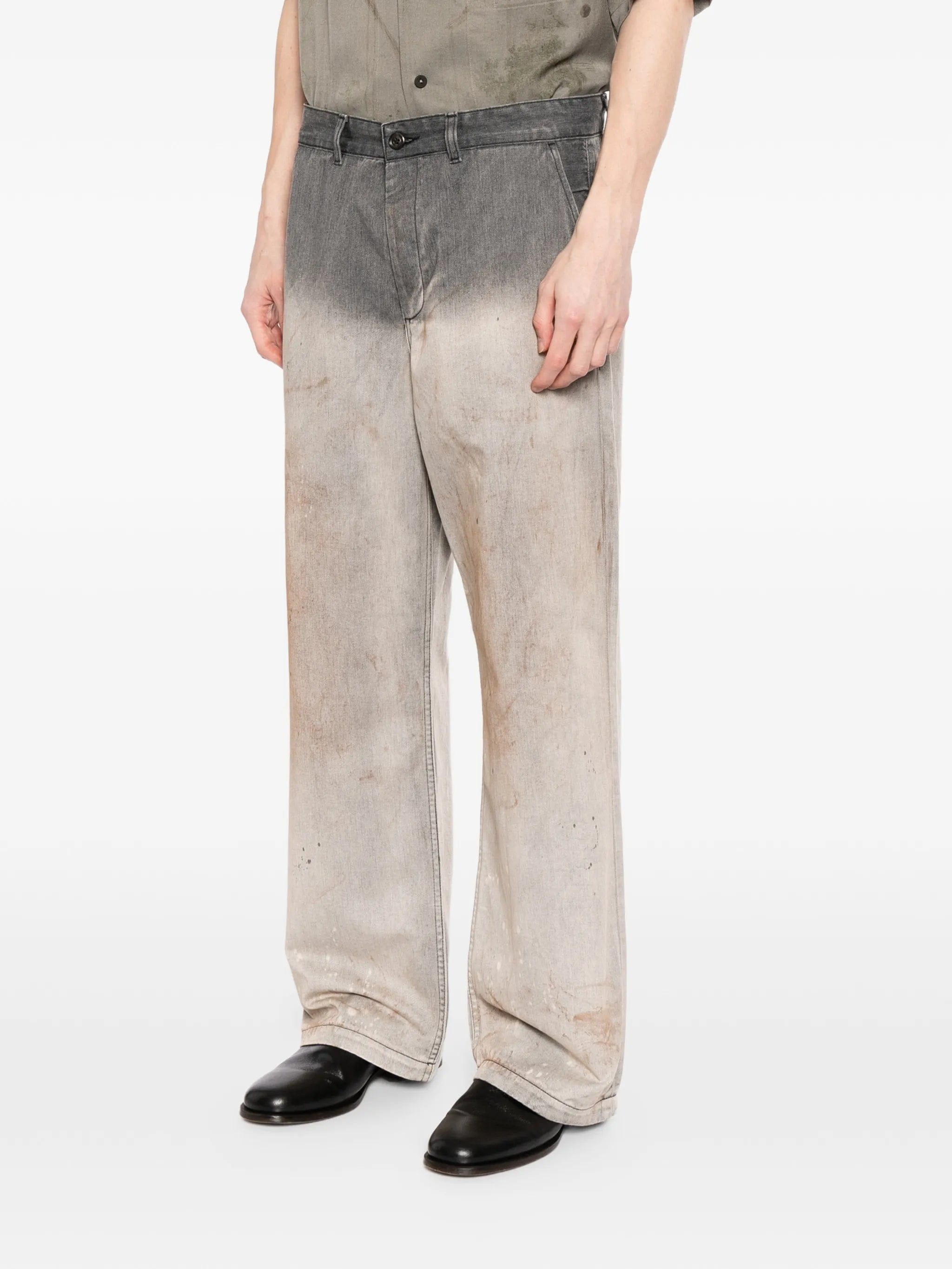 OUR Legacy Rig paint - splatter jeans