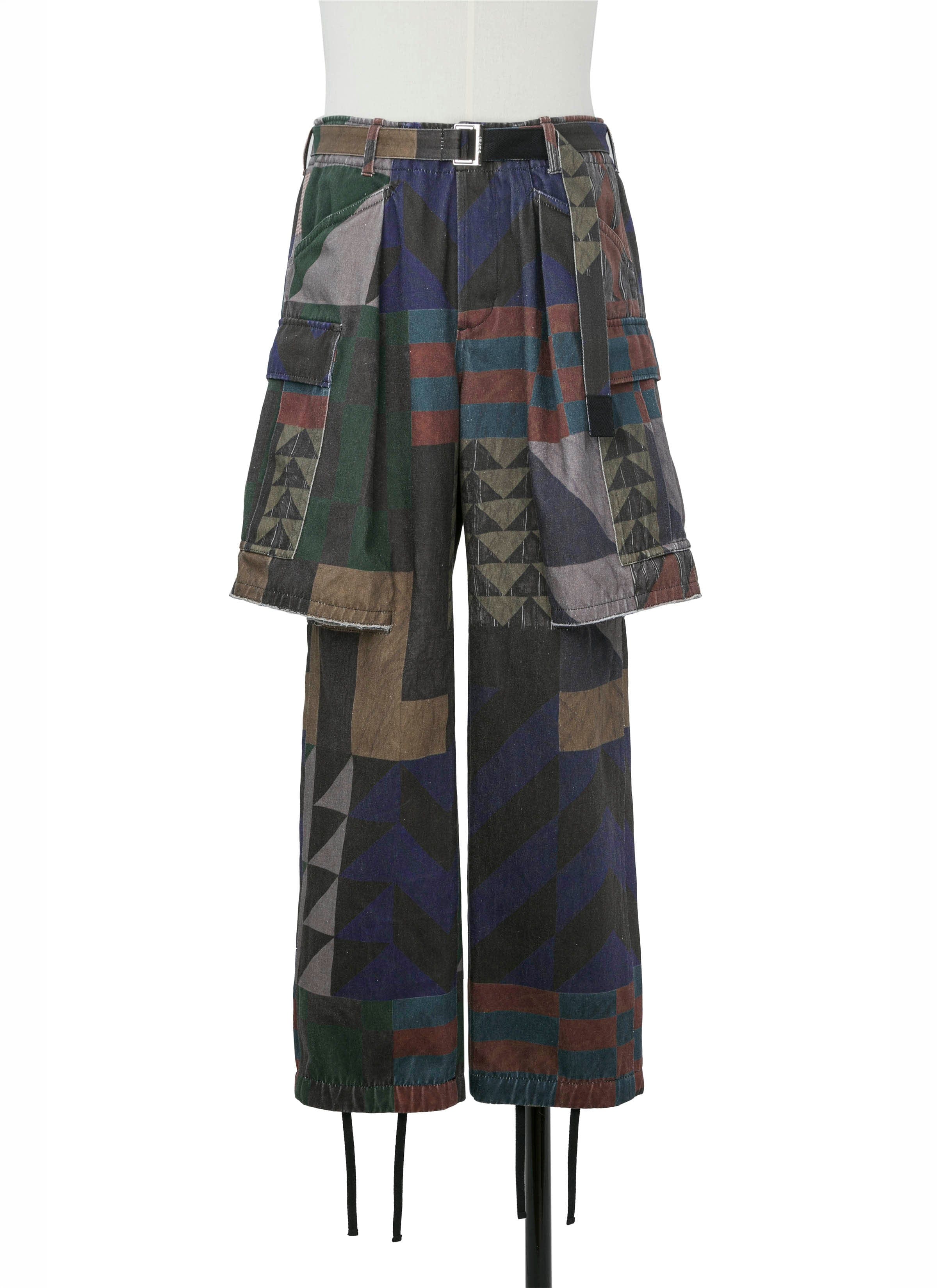 A.P.C. sacai x A.P.C. Quilts Pants