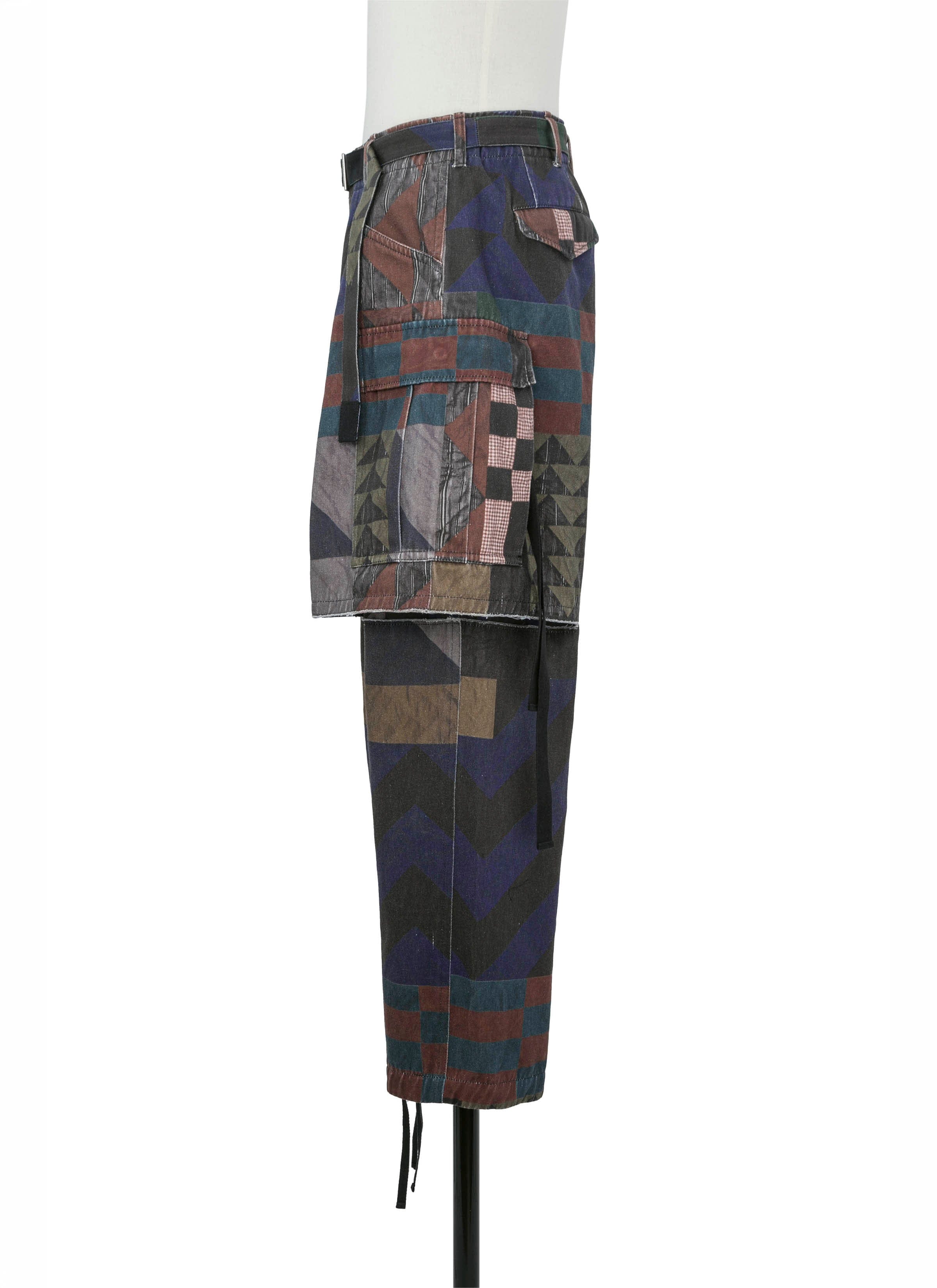 A.P.C. sacai x A.P.C. Quilts Pants