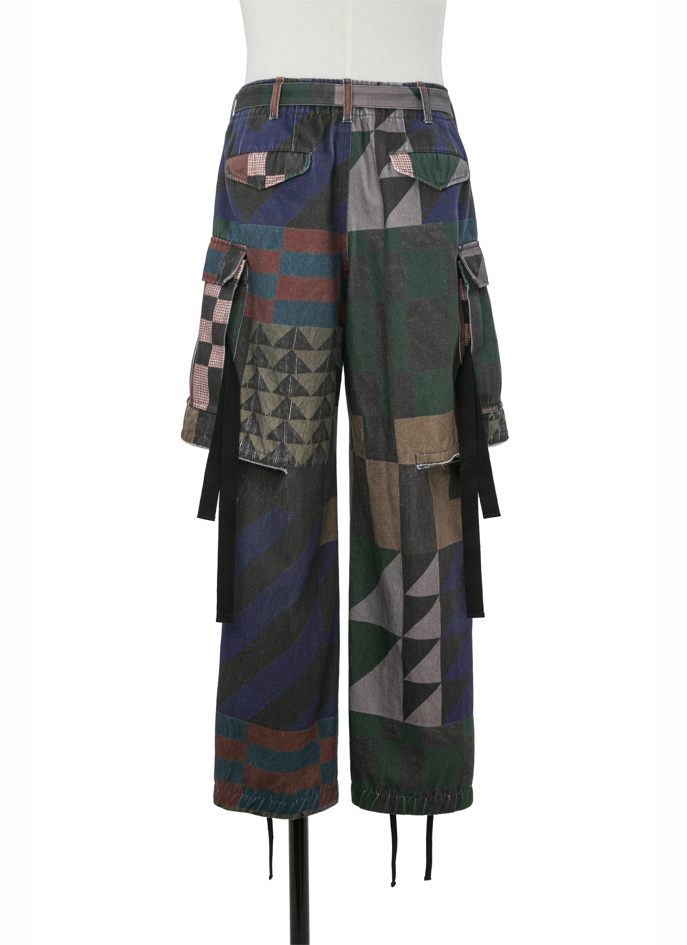 A.P.C. sacai x A.P.C. Quilts Pants
