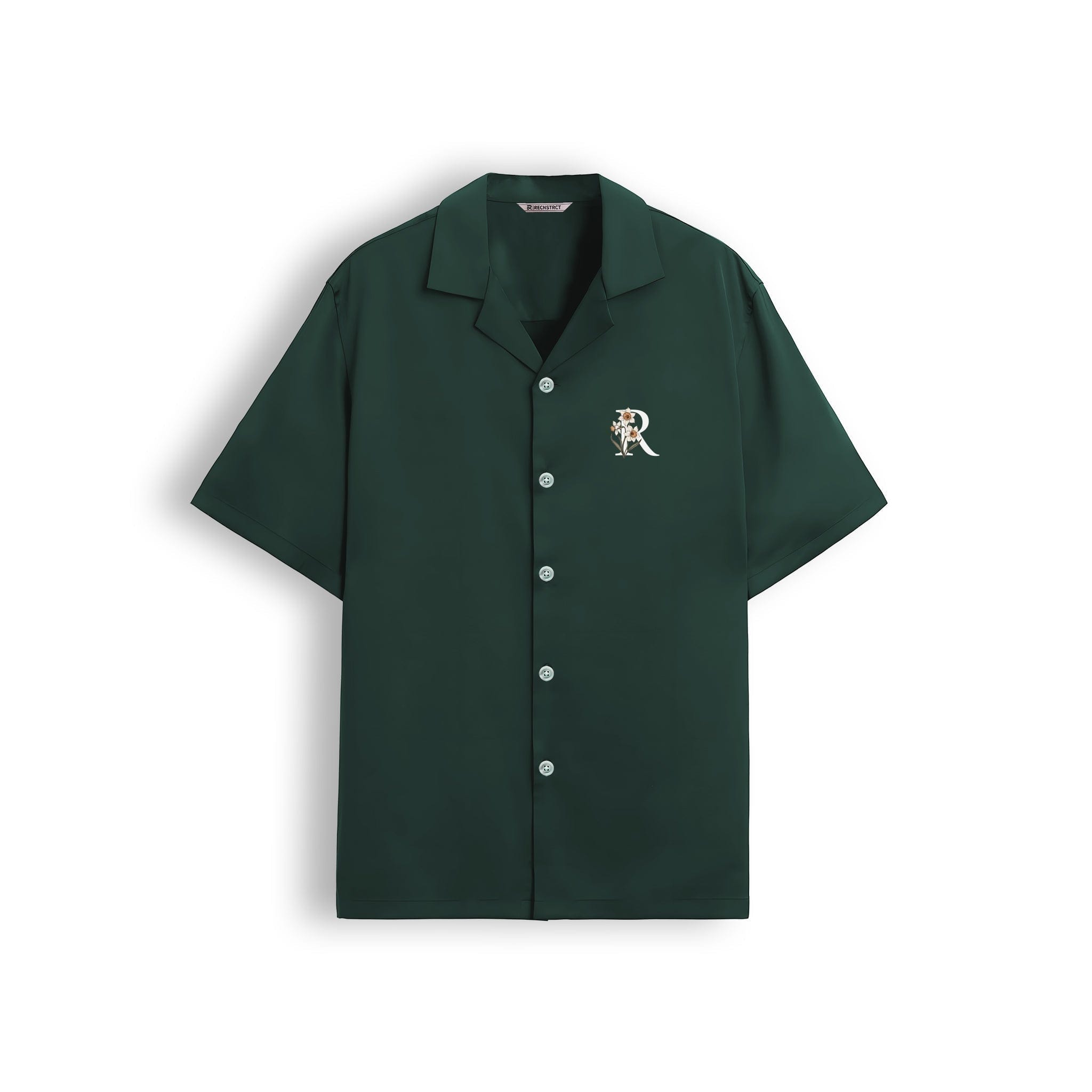 Recnstrct DATEjust shirt - Bottle green