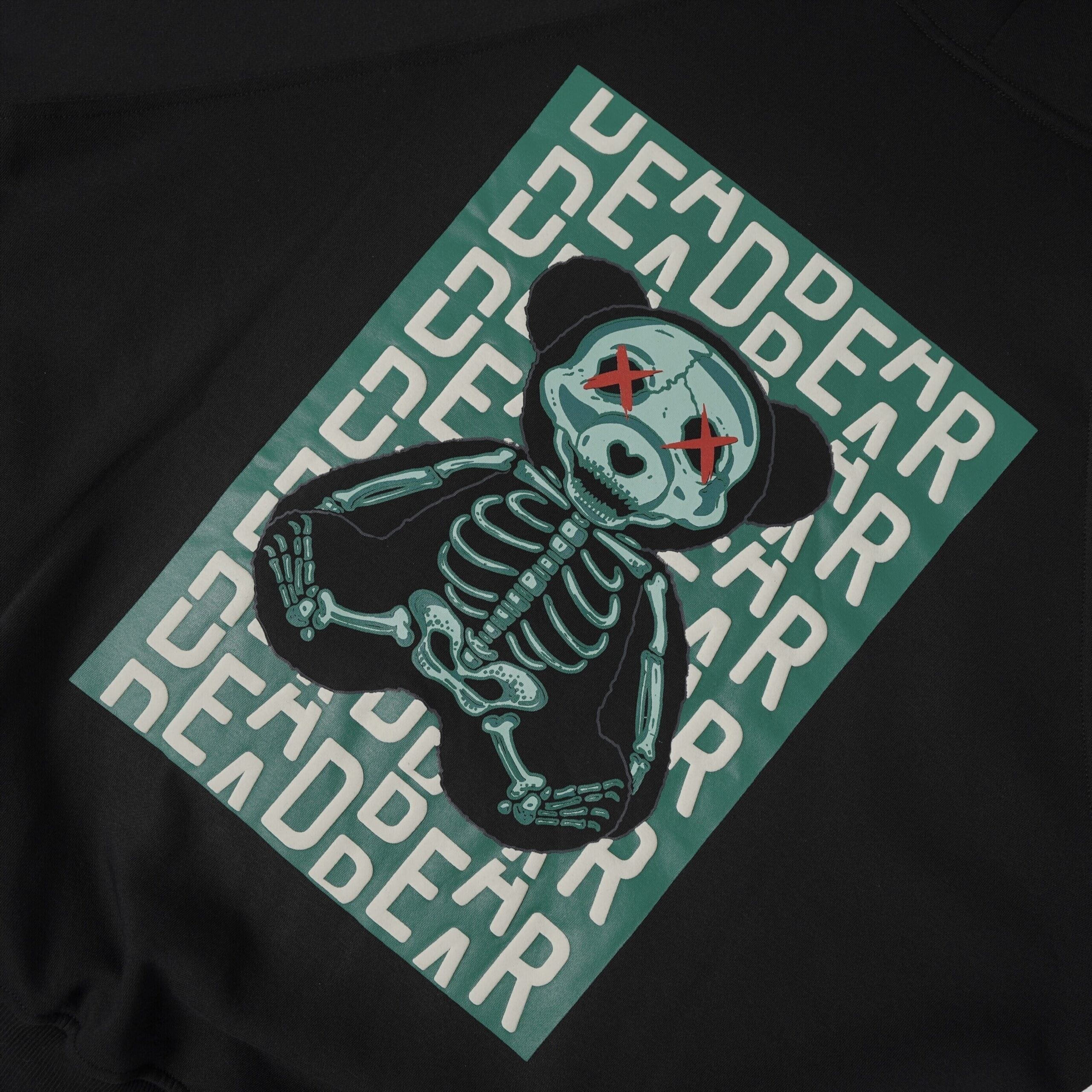 Deadbear Skeleton Hoodie Black