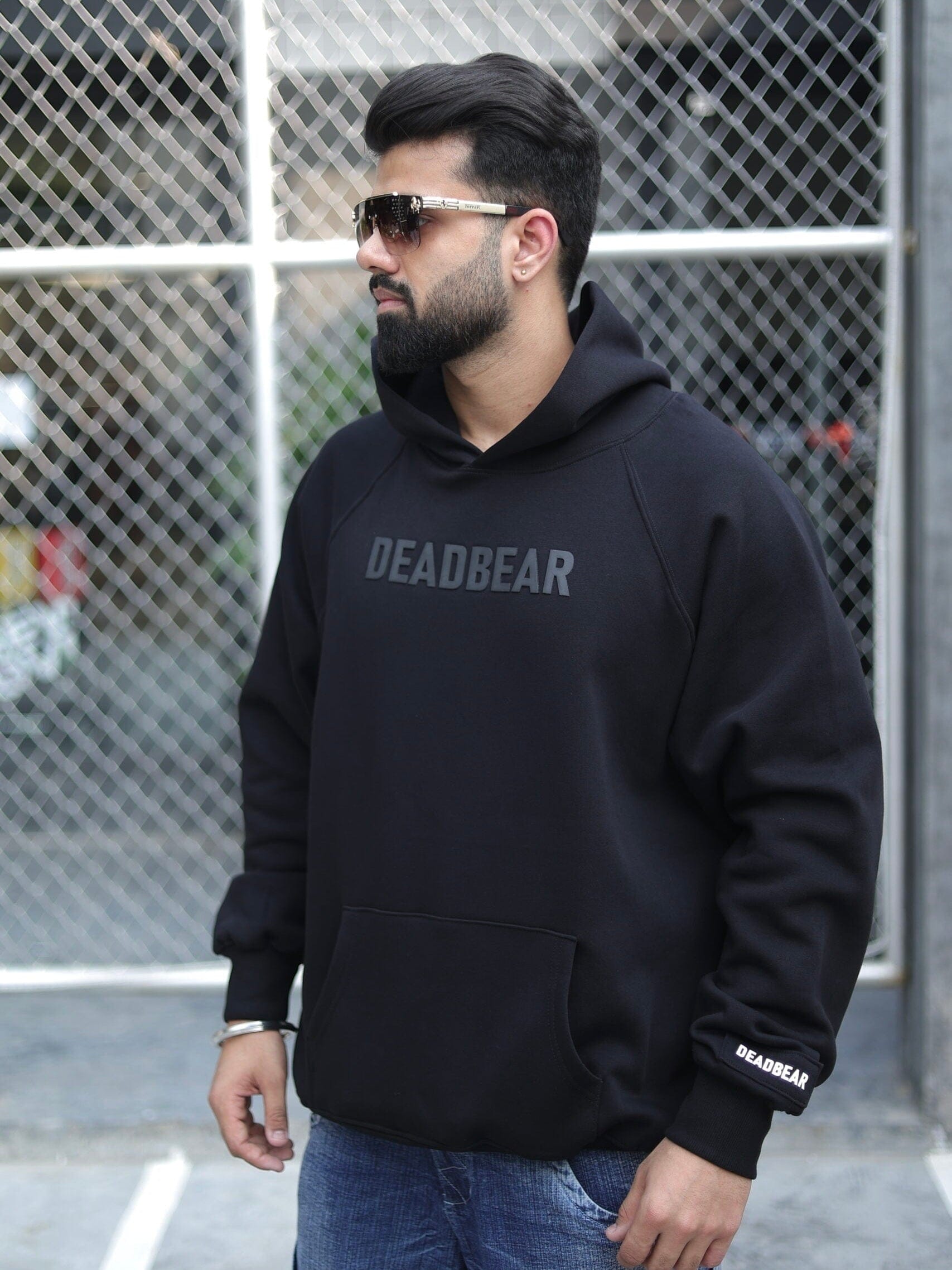 Deadbear Basic Black Hoodie