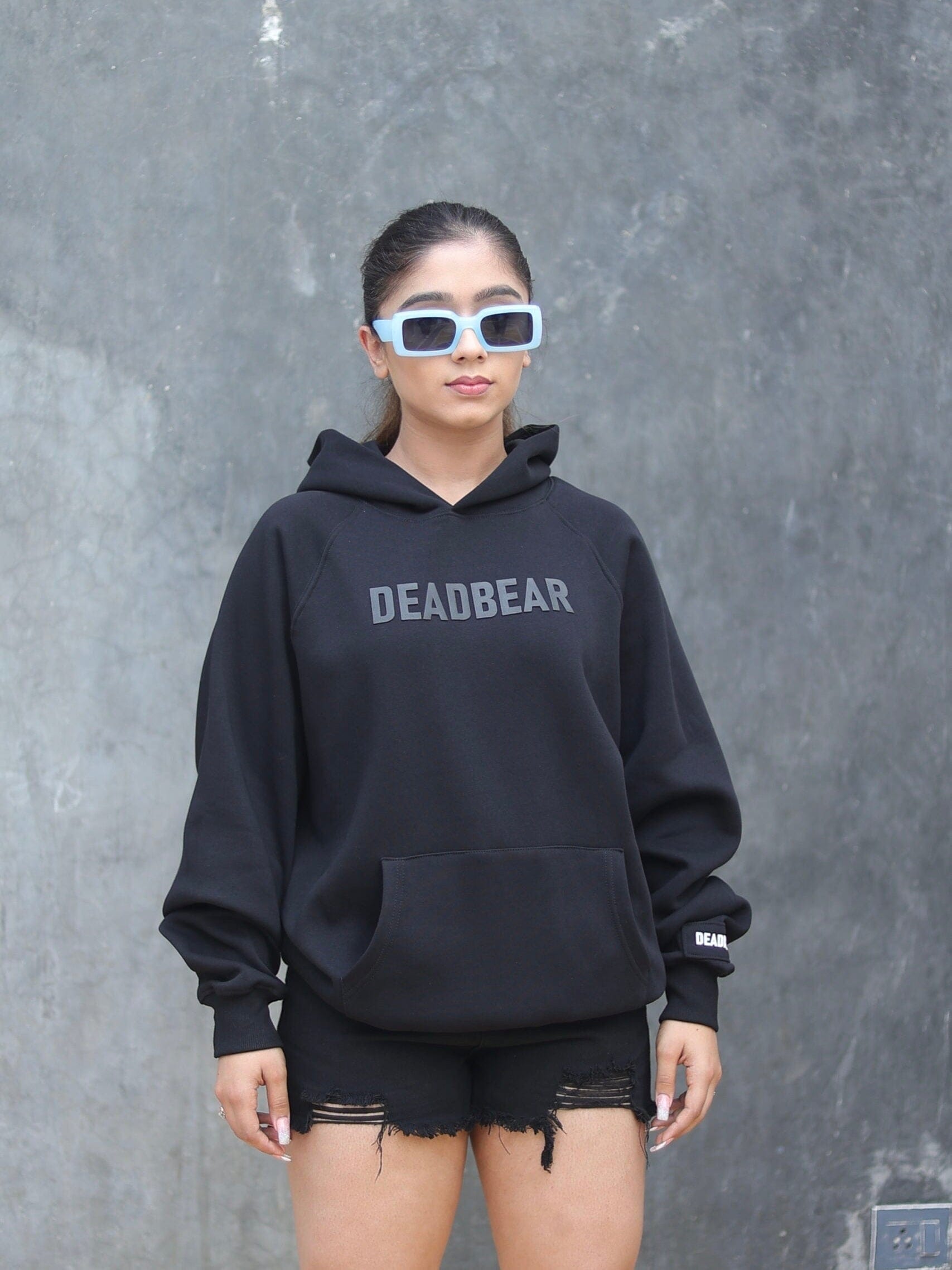 Deadbear Basic Black Hoodie