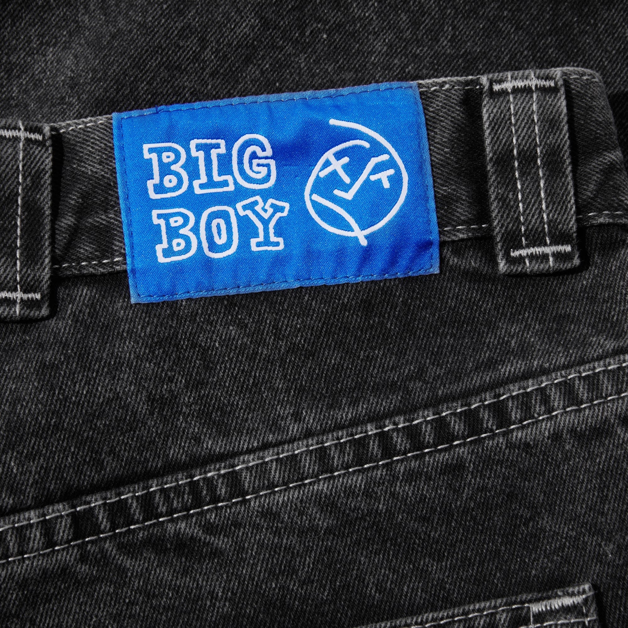 Polar Big Boy Pants Silver Black