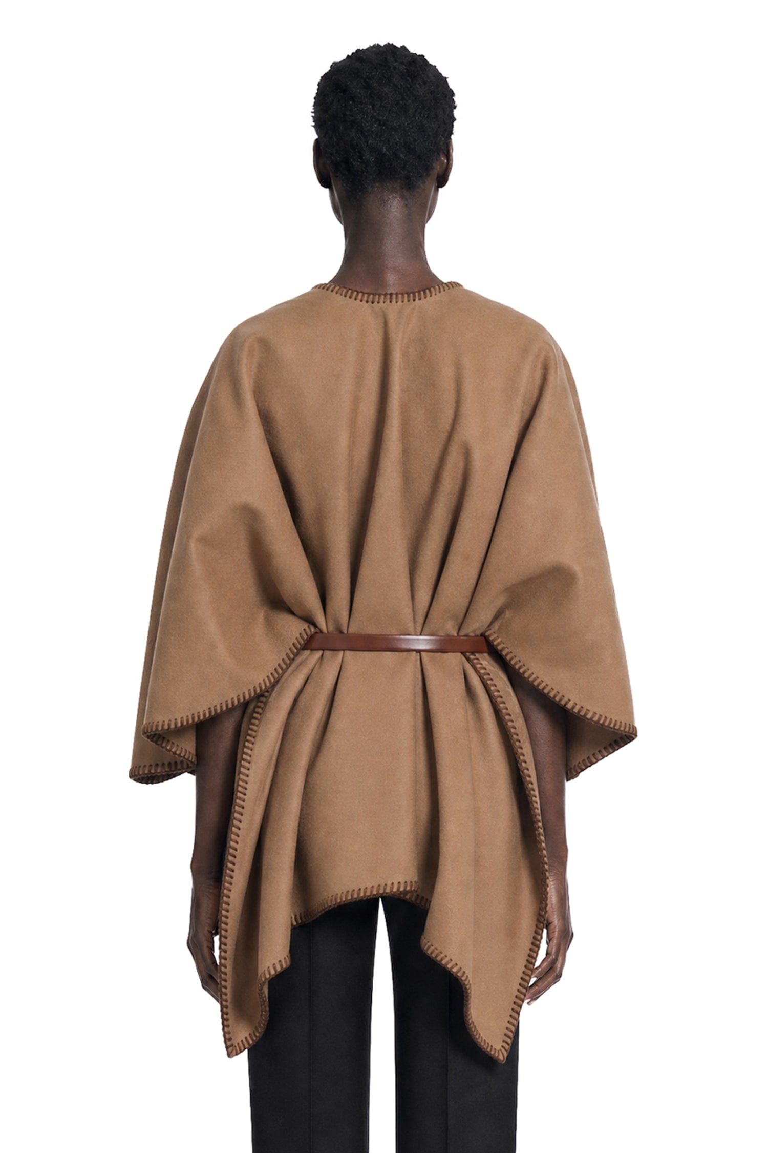 MAX MARA Double Wool Broadcloth Cloak
