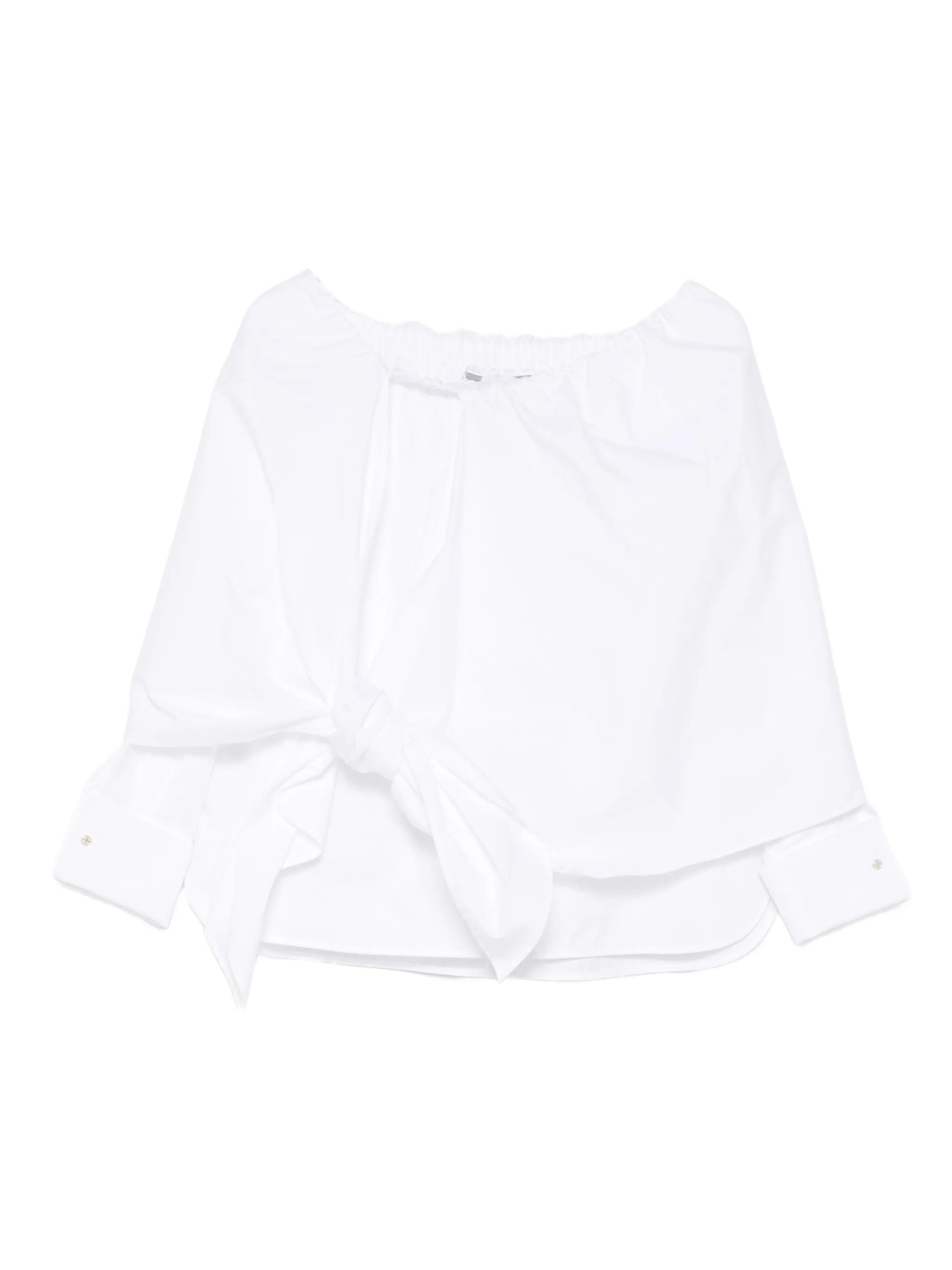 Max Mara Curvone bow - detail shirt