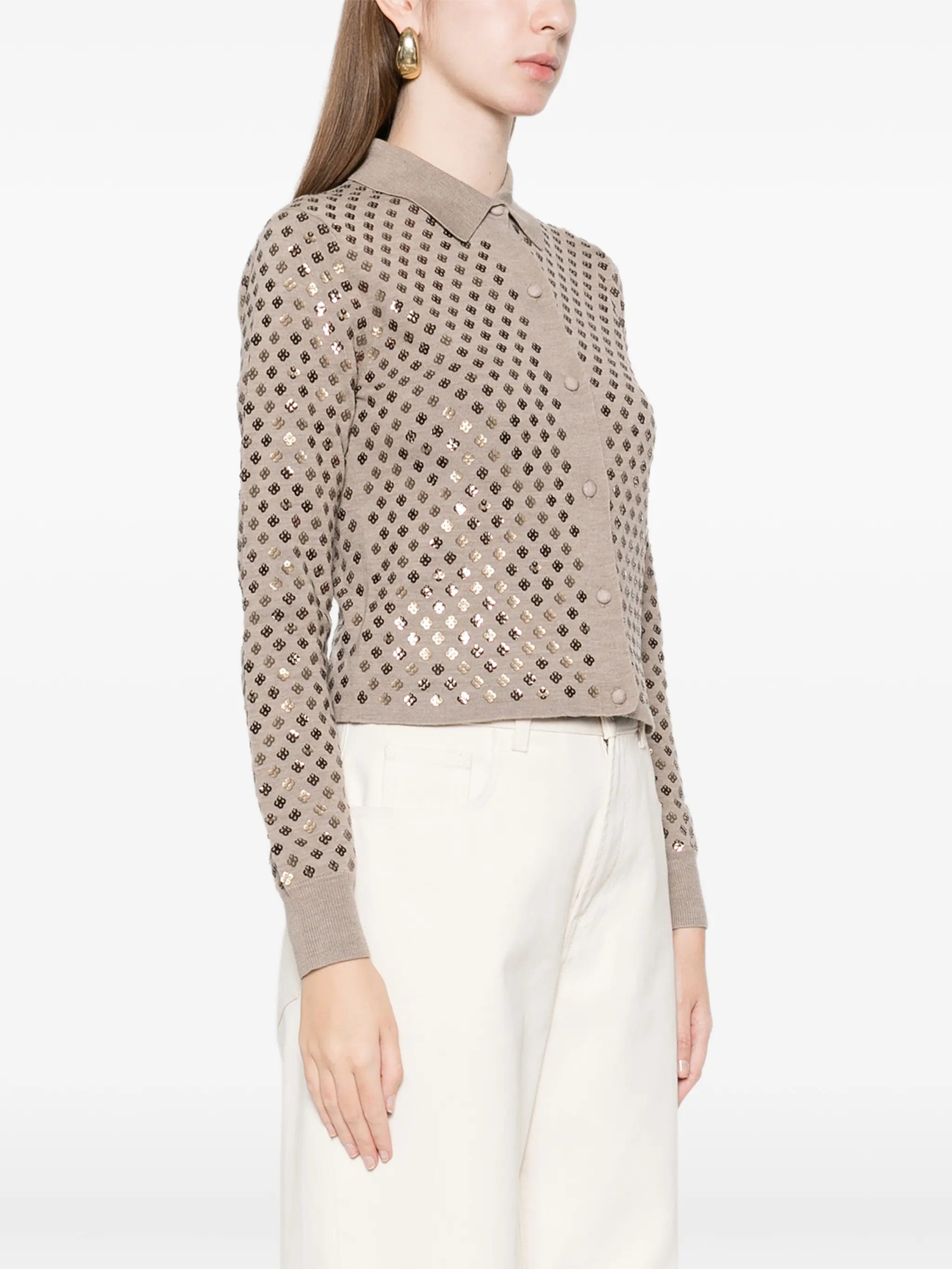 Max Mara Ragno sequin - embellished cardigan