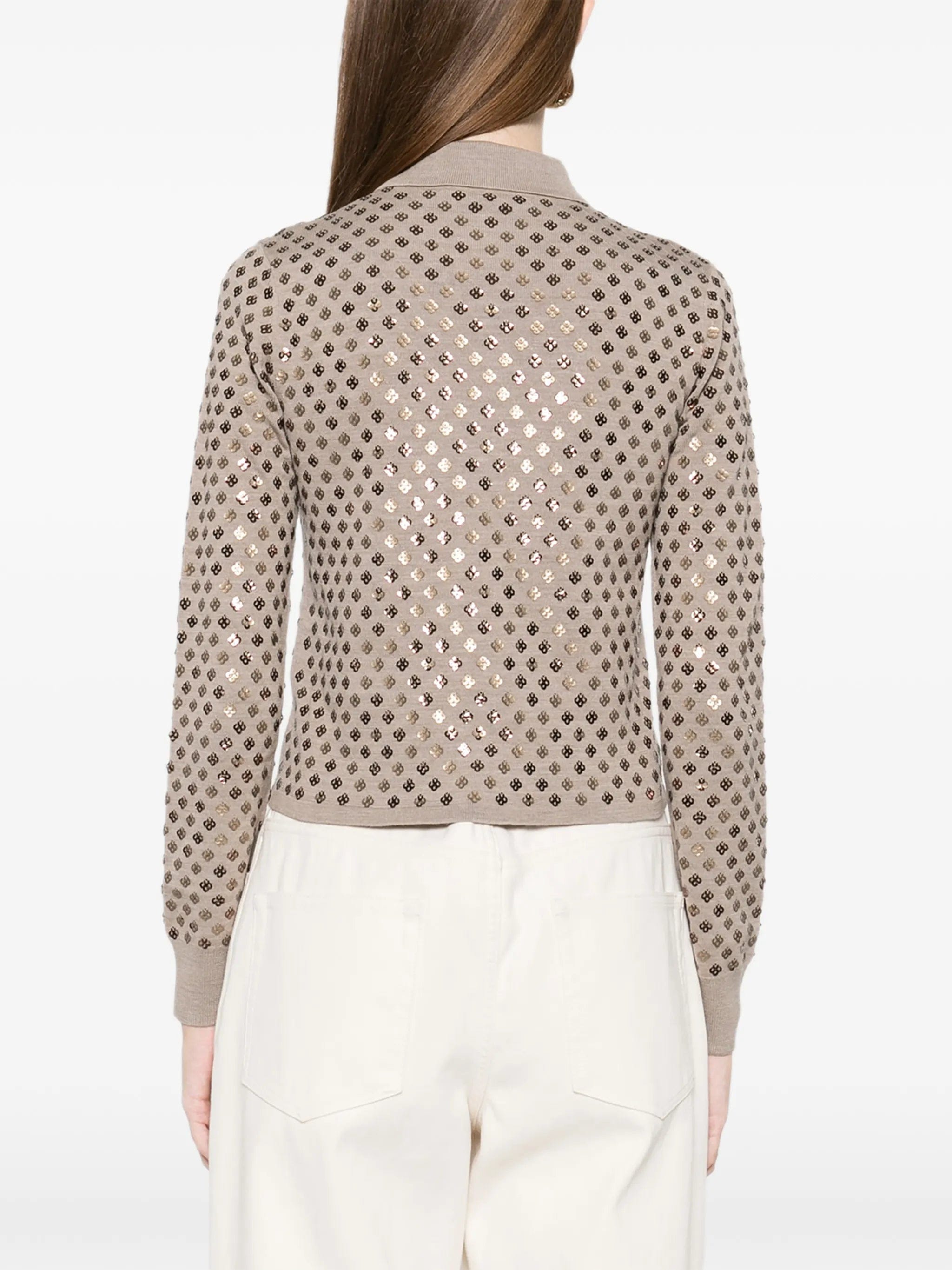 Max Mara Ragno sequin - embellished cardigan