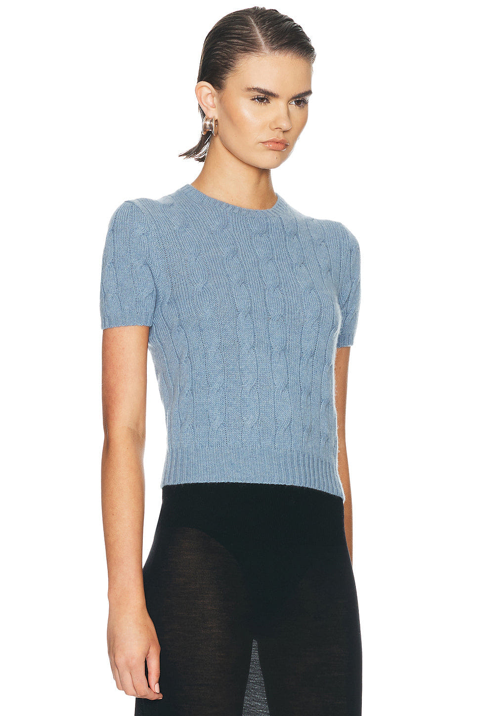 Ralph Lauren Collection Short Sleeve Crewneck Sweater