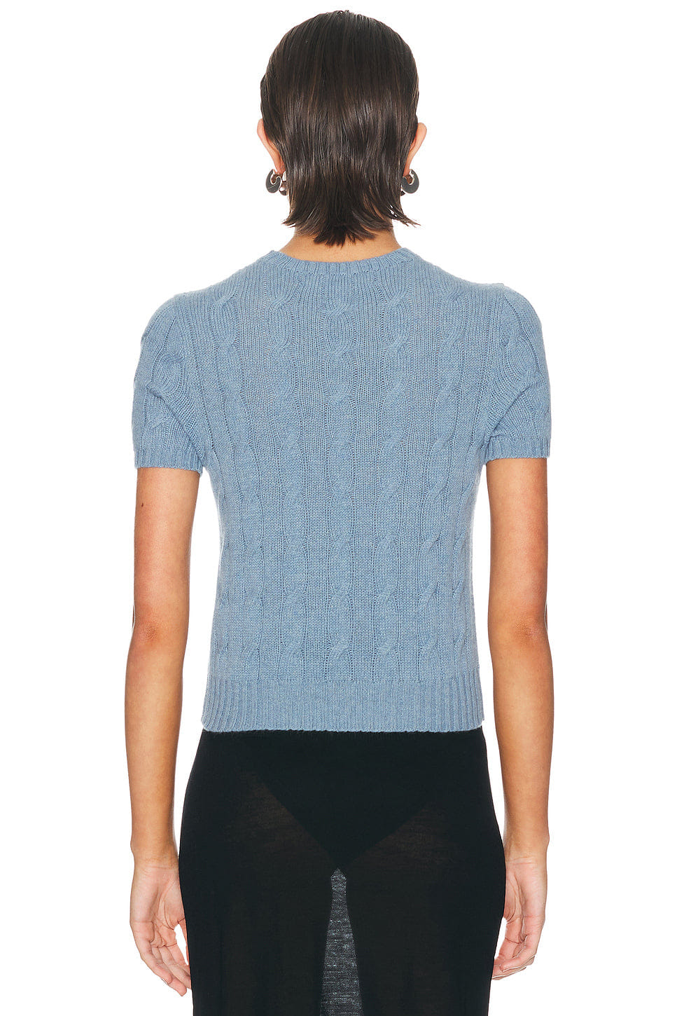 Ralph Lauren Collection Short Sleeve Crewneck Sweater