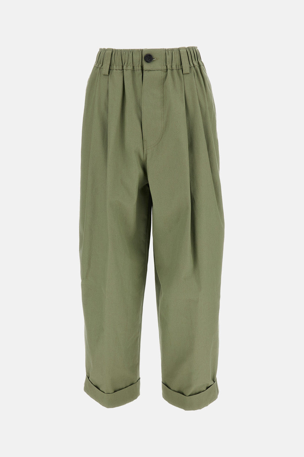 Marni PANTALONI A GAMBA AMPIA IN CANVAS