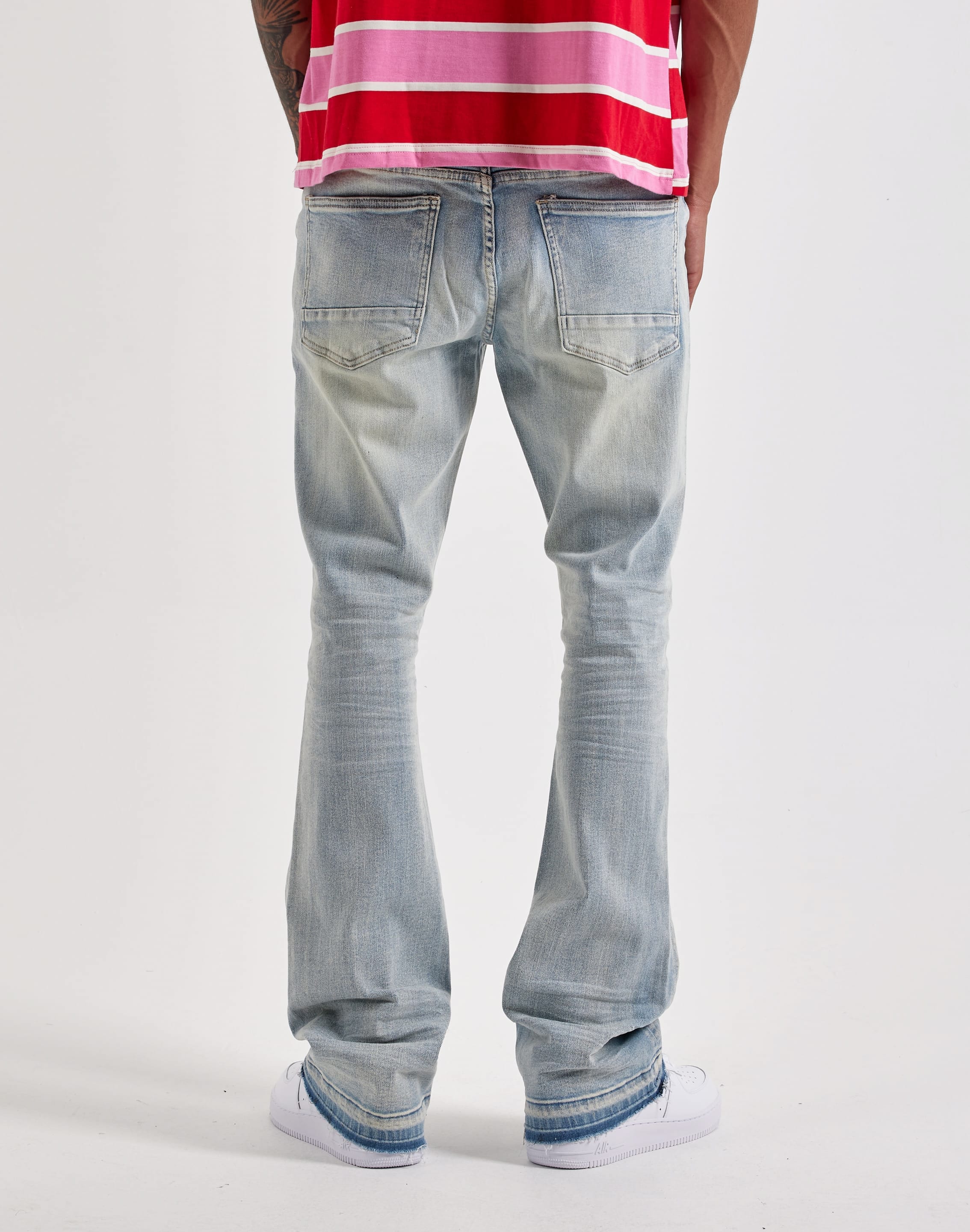 Smoke Rise Stacked Denim Jeans