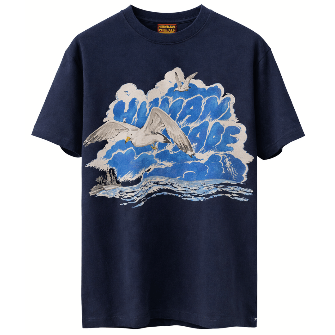 HUMAN MADE GRAPHIC T-Shirt NAVY BLUE