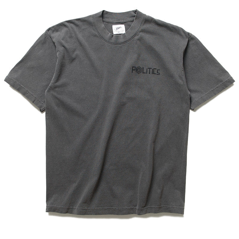 Vintage Politics Candle T-Shirt - Vintage Black
