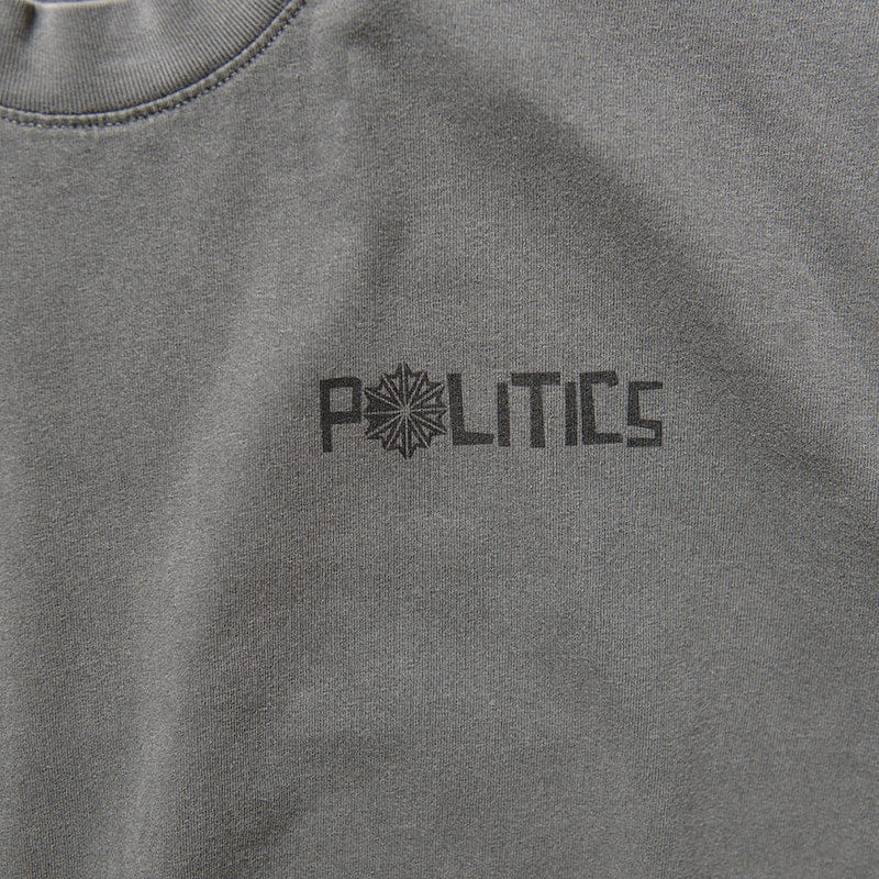Vintage Politics Candle T-Shirt - Vintage Black