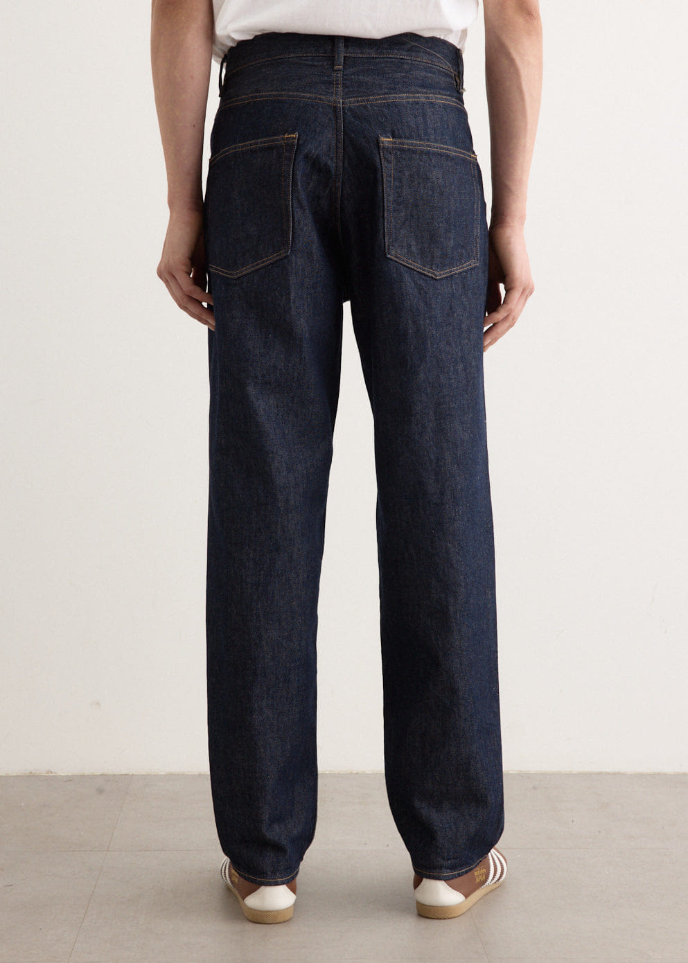Auralee Hard Twist Denim Wide Pants