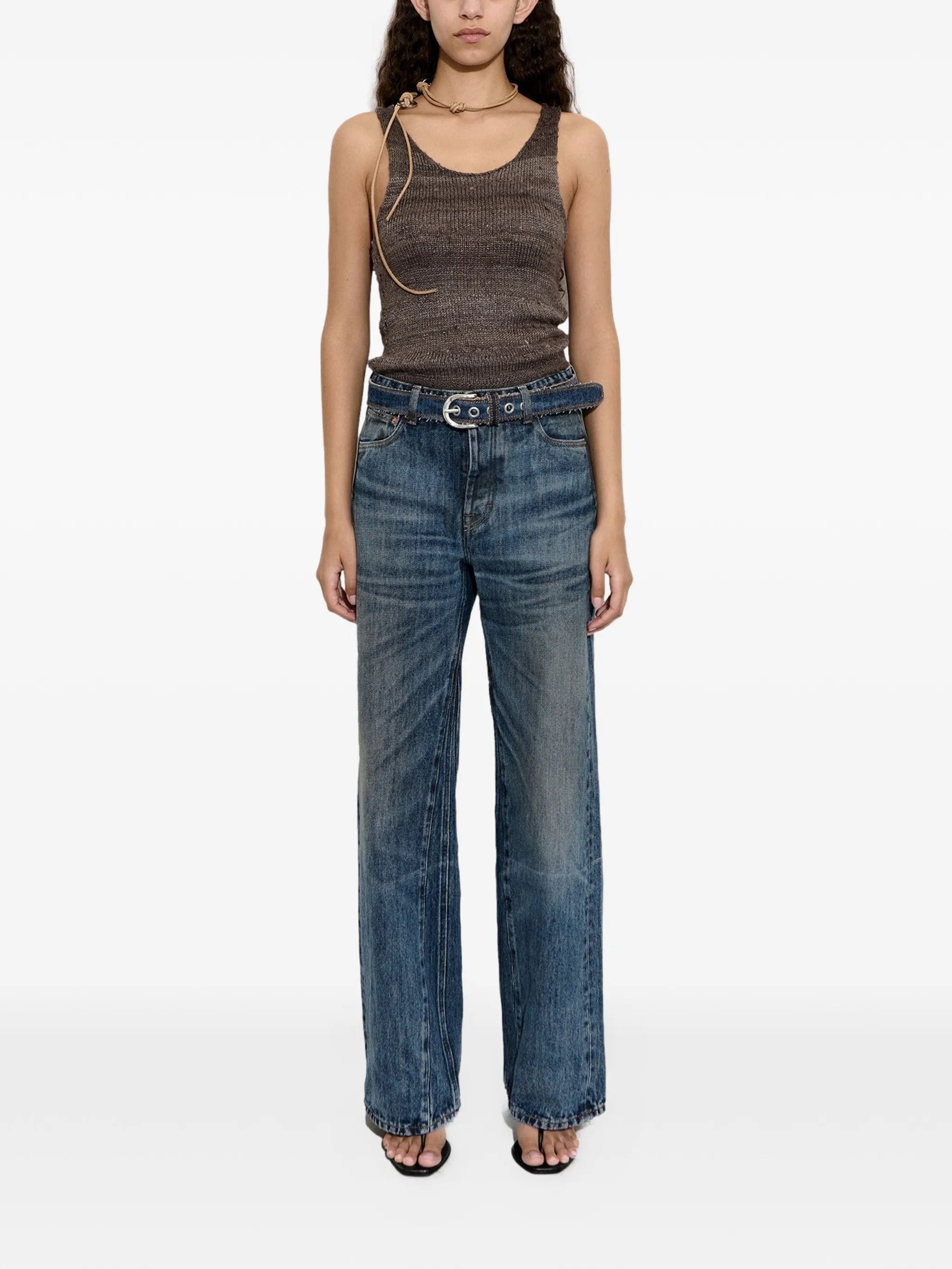 OUR Legacy Treble Cut wide - leg jeans