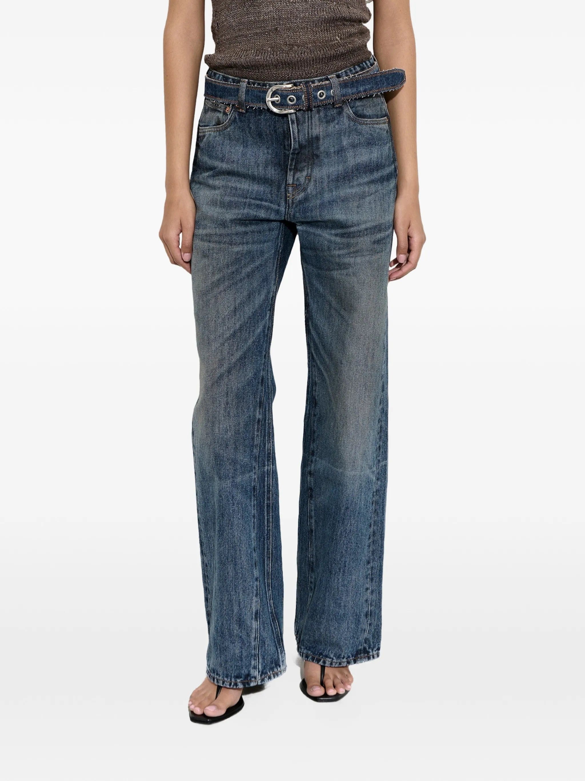 OUR Legacy Treble Cut wide - leg jeans