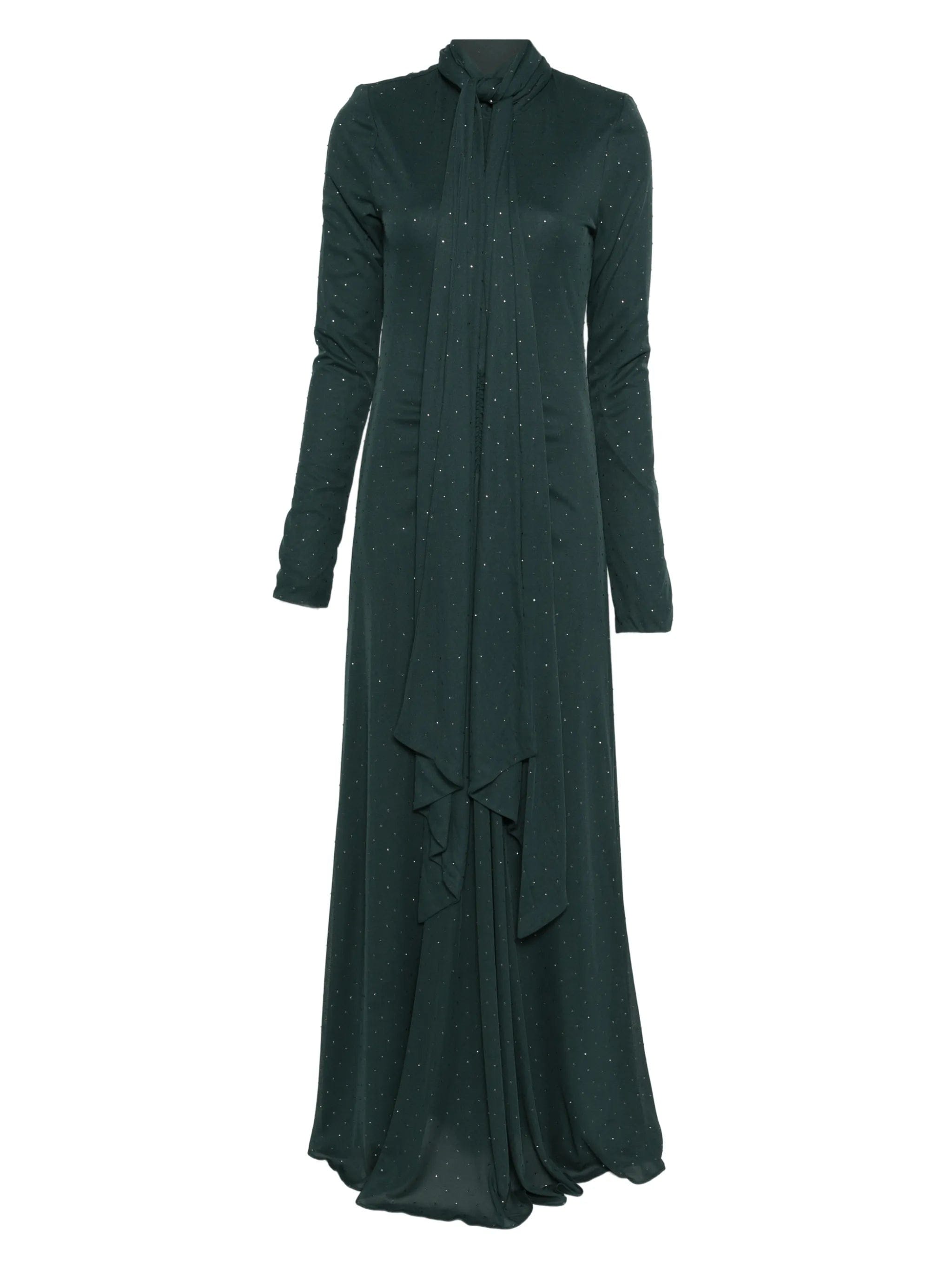 Rotate Birger Christensen scarf - neck maxi dress