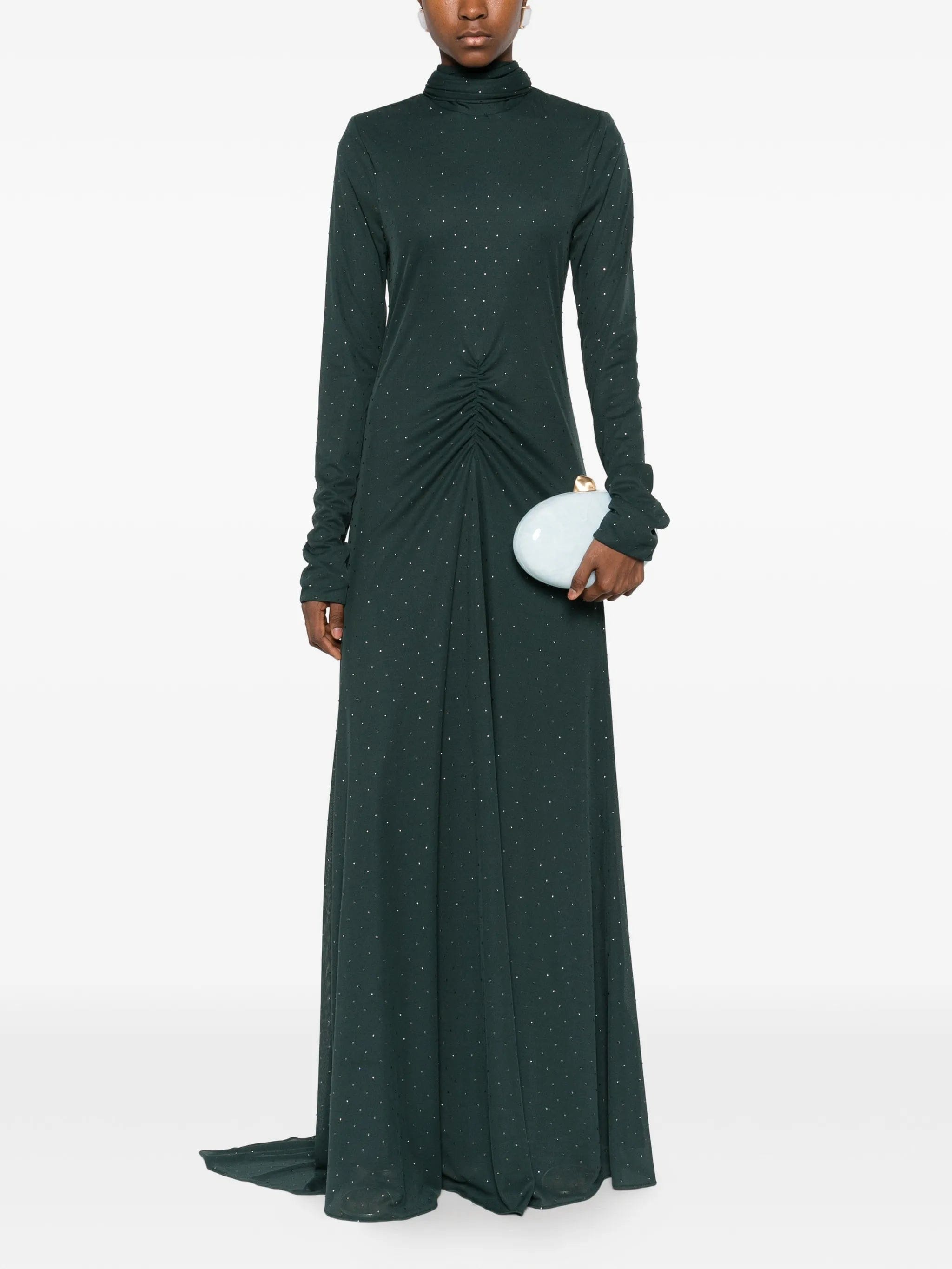 Rotate Birger Christensen scarf - neck maxi dress