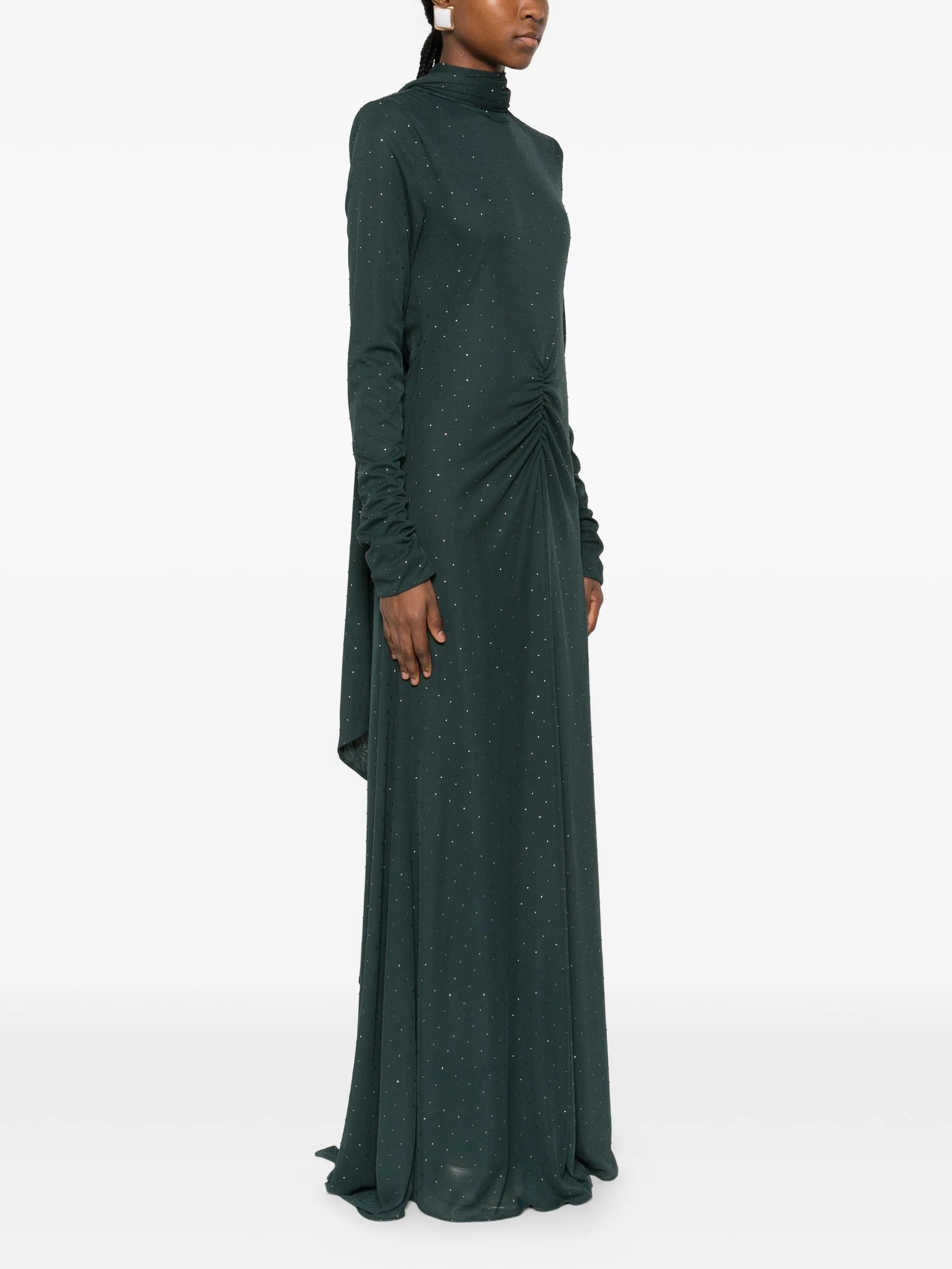 Rotate Birger Christensen scarf - neck maxi dress