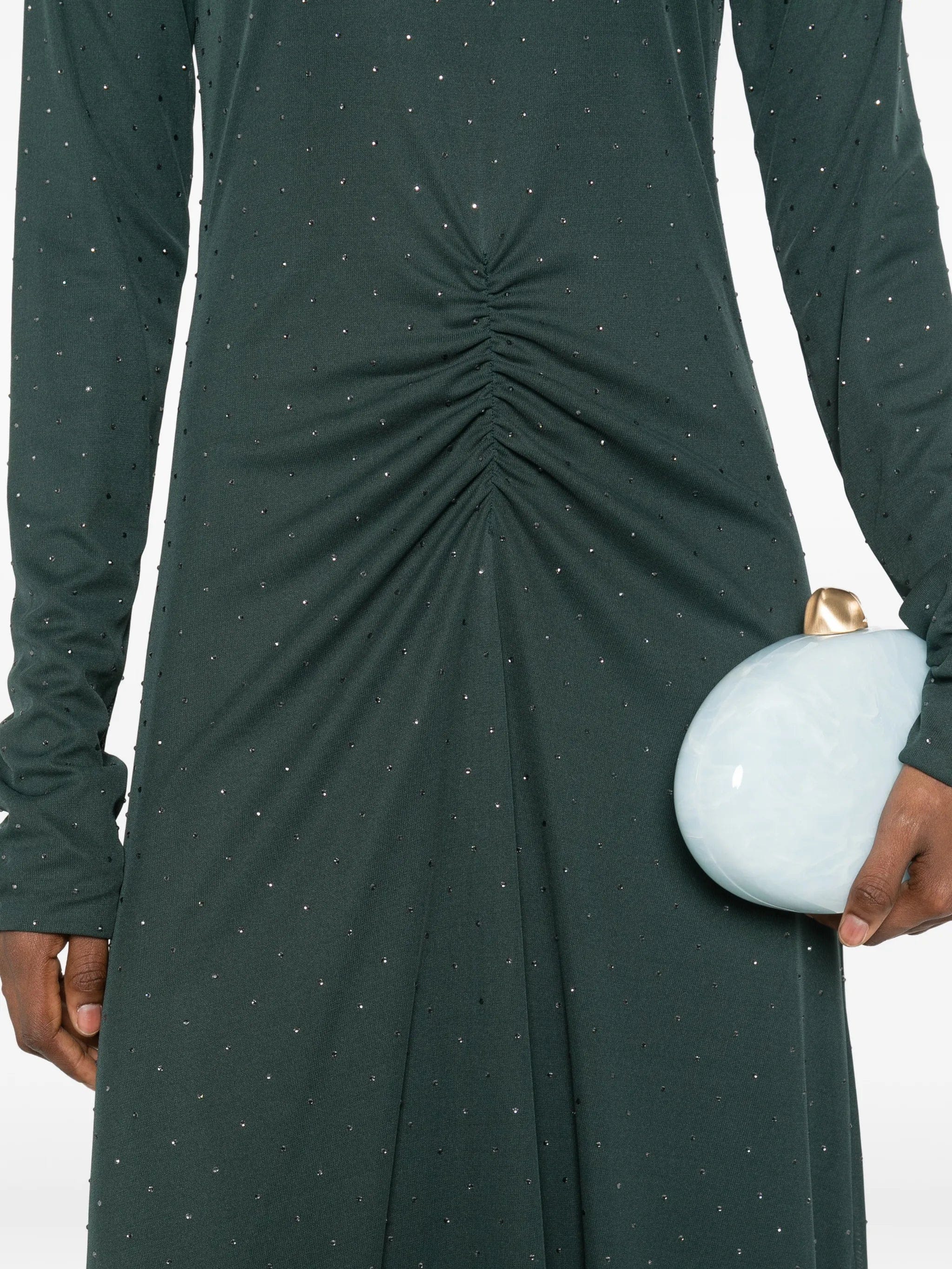 Rotate Birger Christensen scarf - neck maxi dress