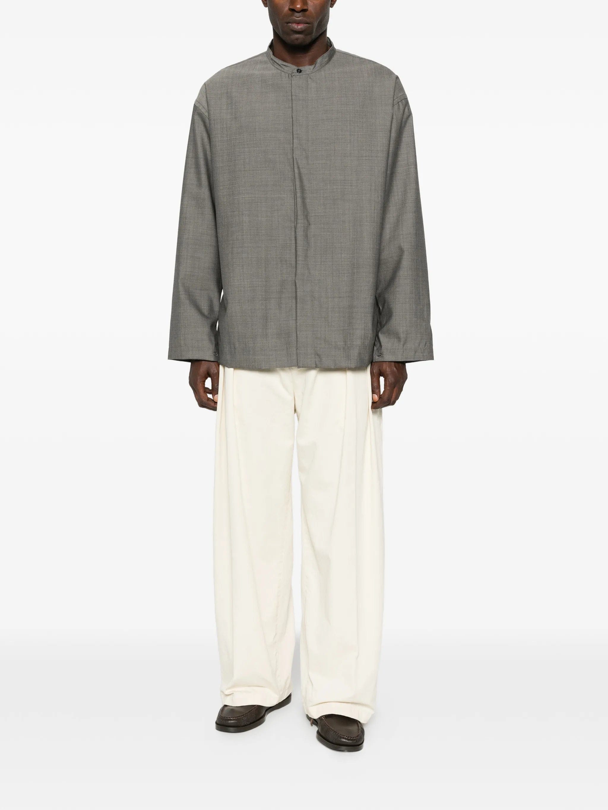 Studio Nicholson round - neck shirt