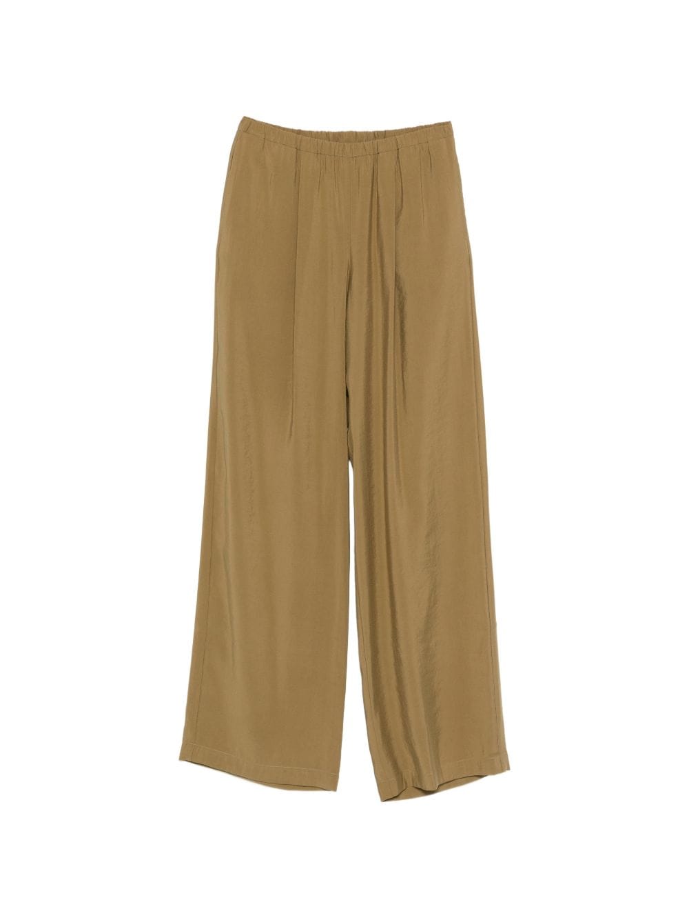 Alysi Wide - Leg Trousers — Khaki