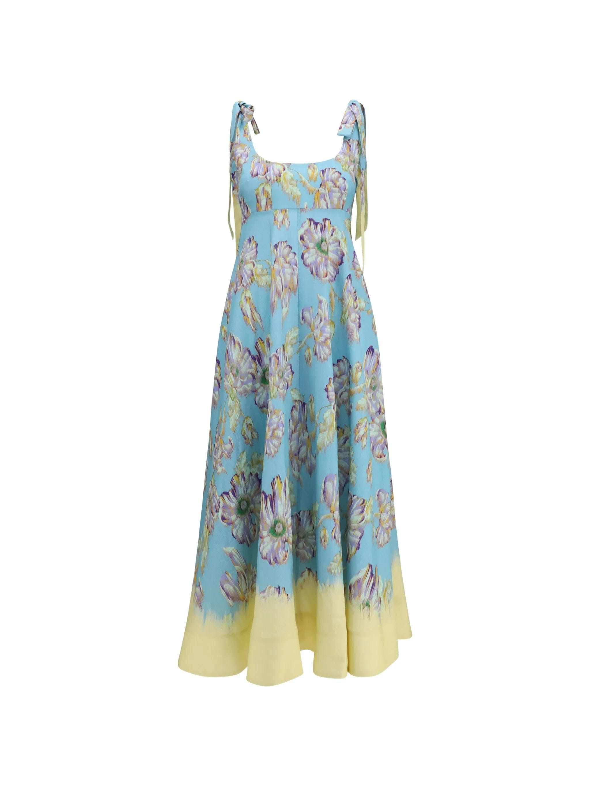Alemais Jerry floral - print linen midi dress
