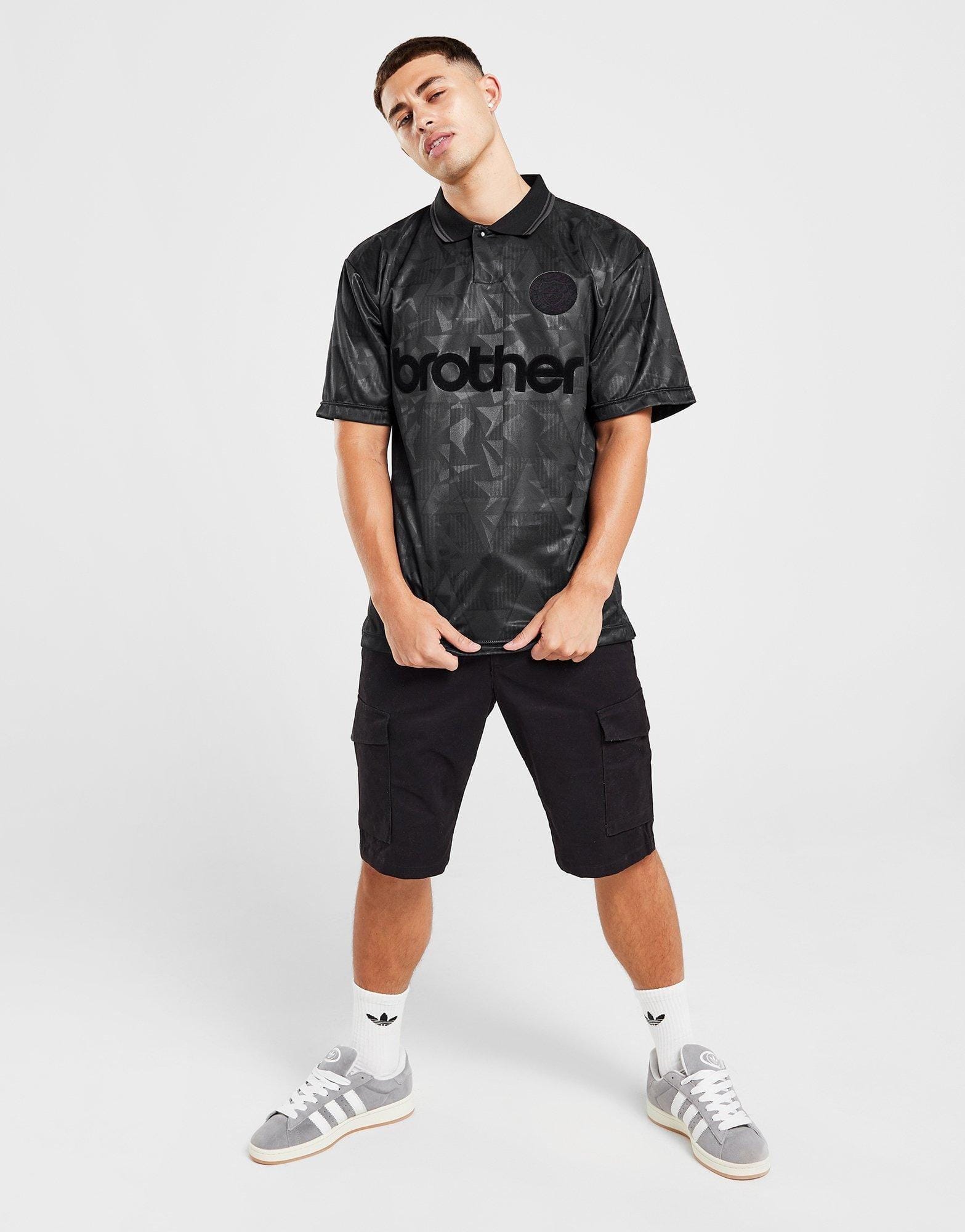 Score Draw Manchester City FC '90 Retro Blackout Shirt