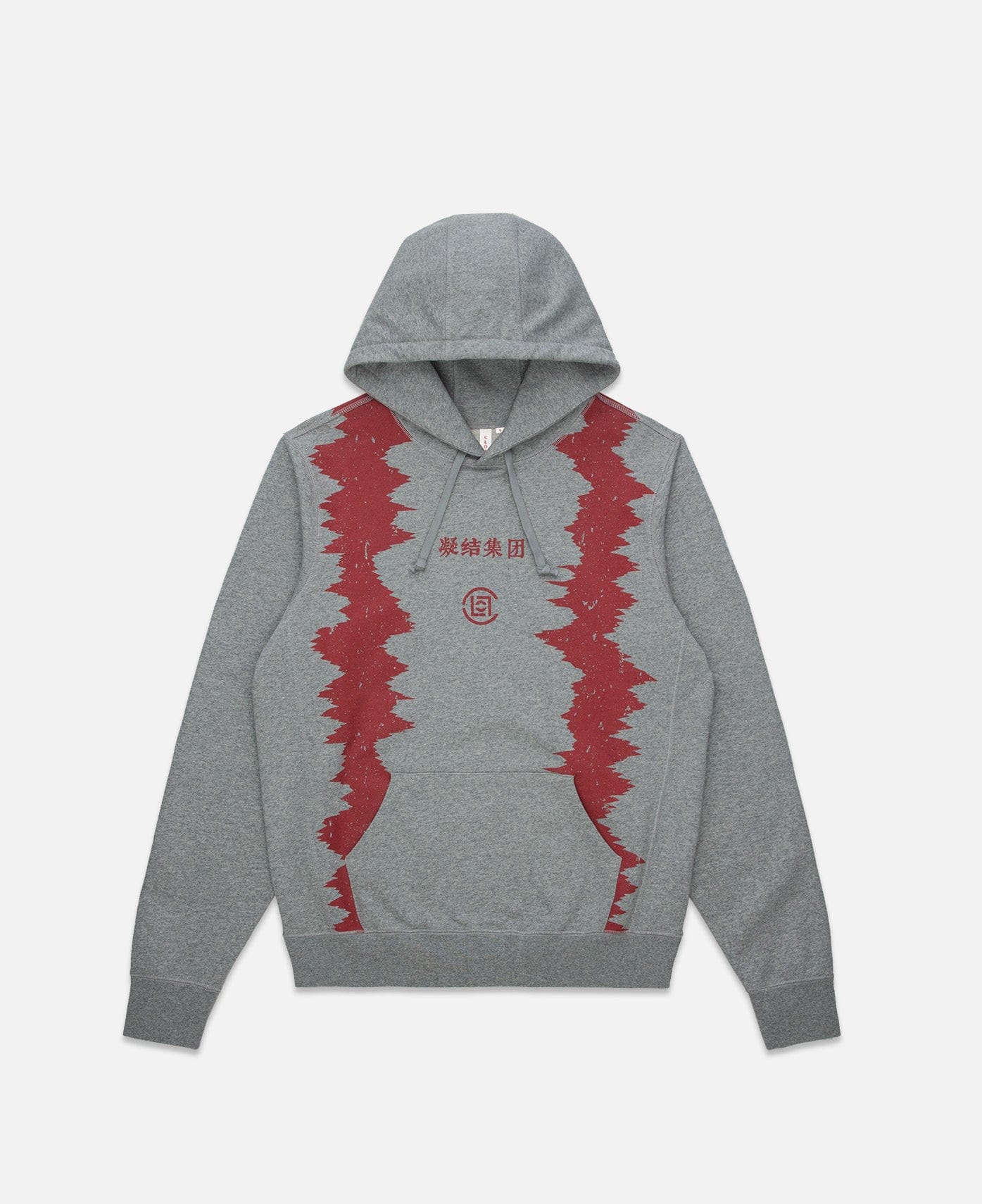 CLOT Stripe Hoodie (Grey)