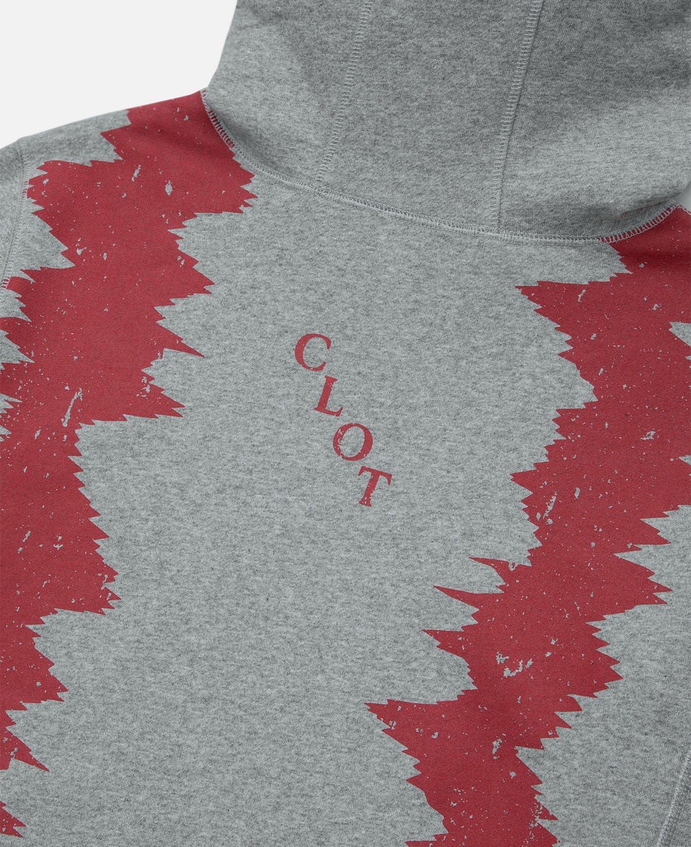 CLOT Stripe Hoodie (Grey)