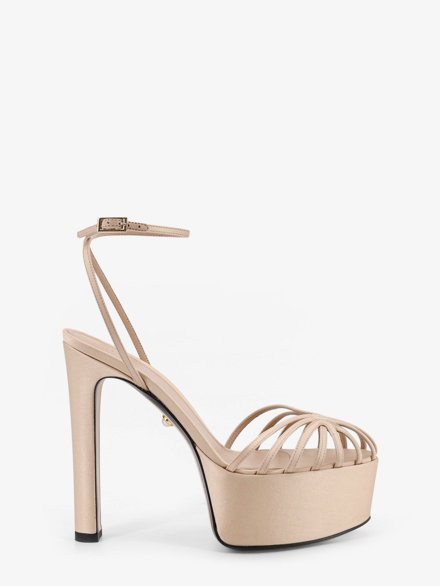ALEVI` Eva satin sandals