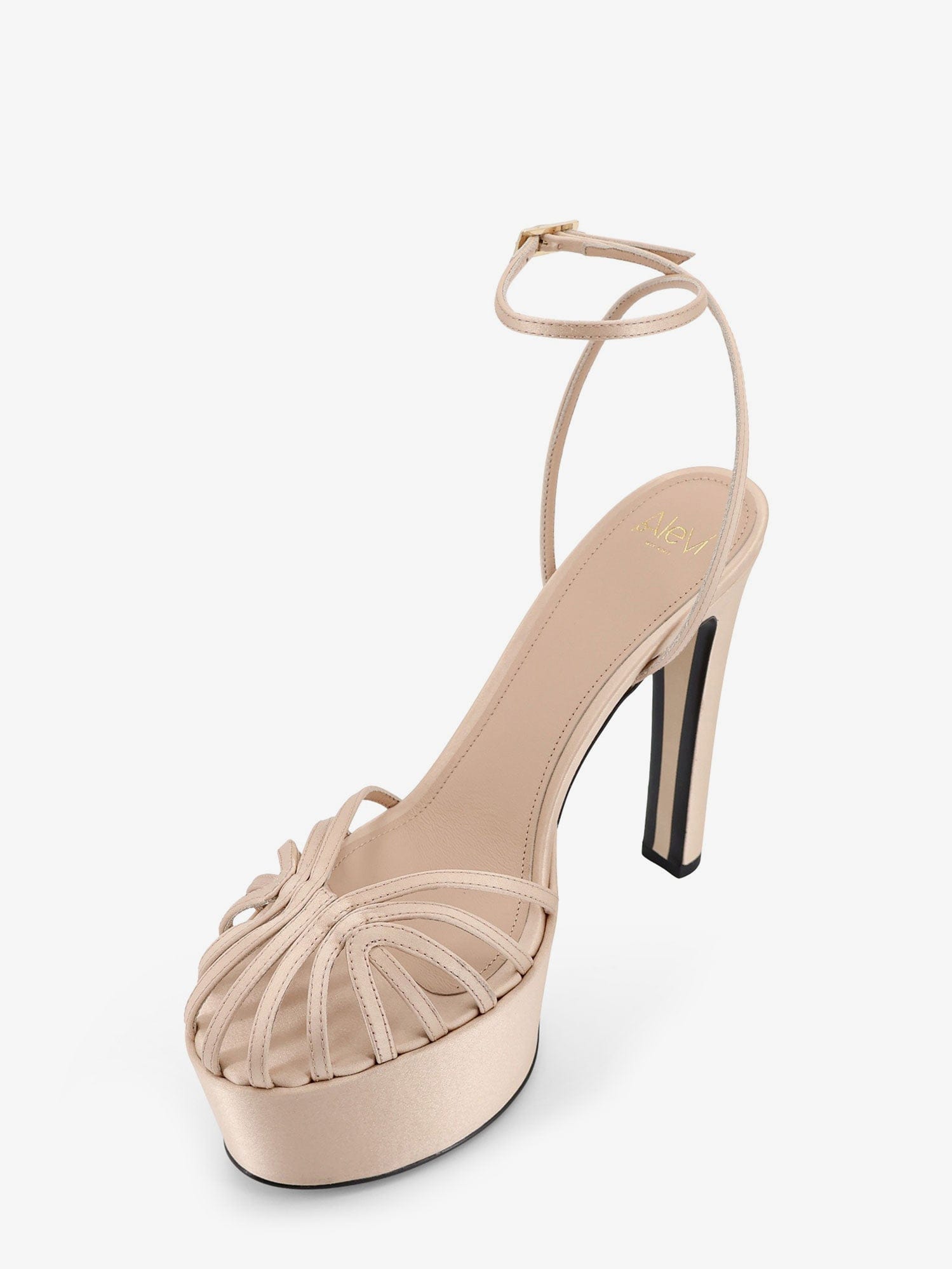 ALEVI` Eva satin sandals