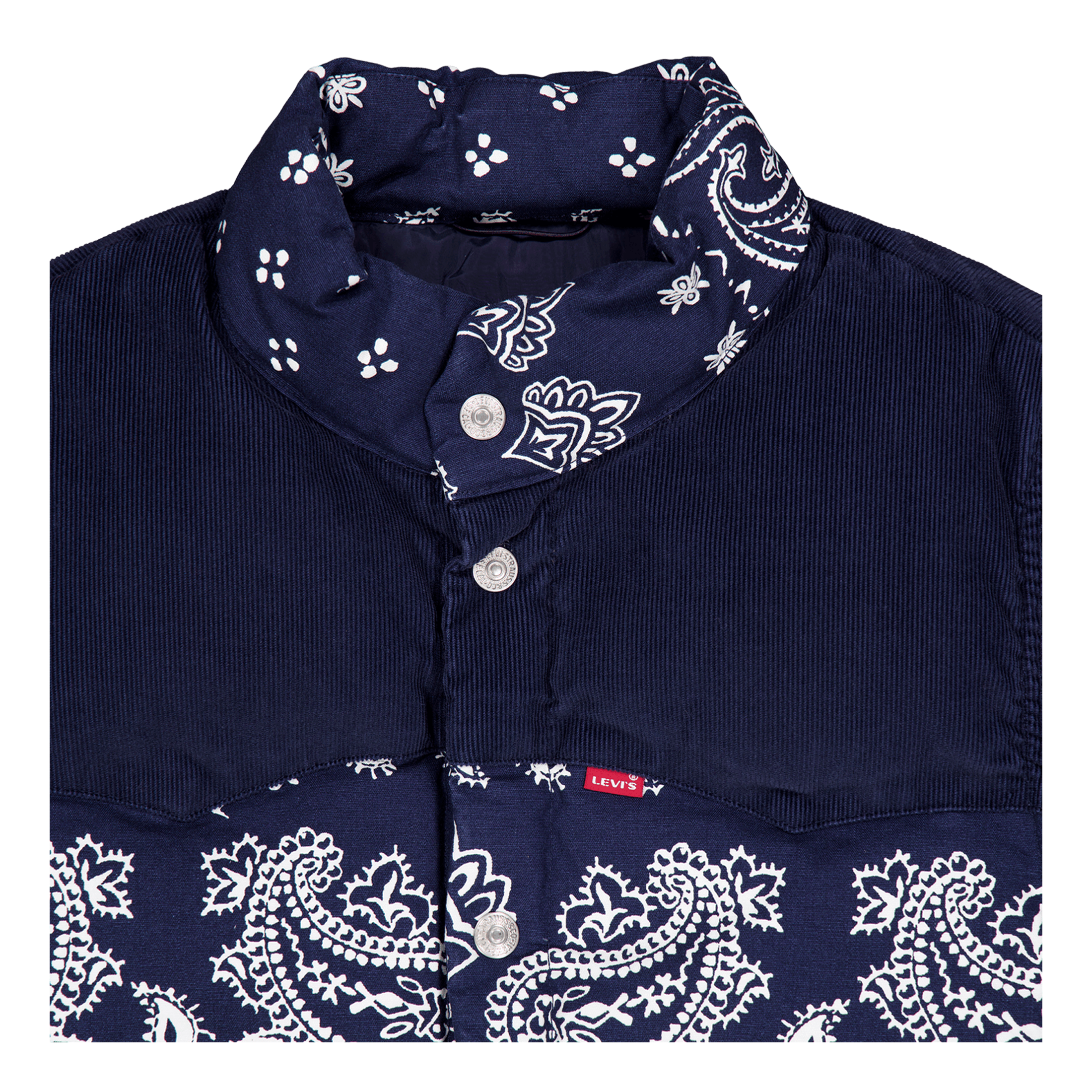 Levi's Redtab Western Super Puffer Vst Dark Barkley Bandana