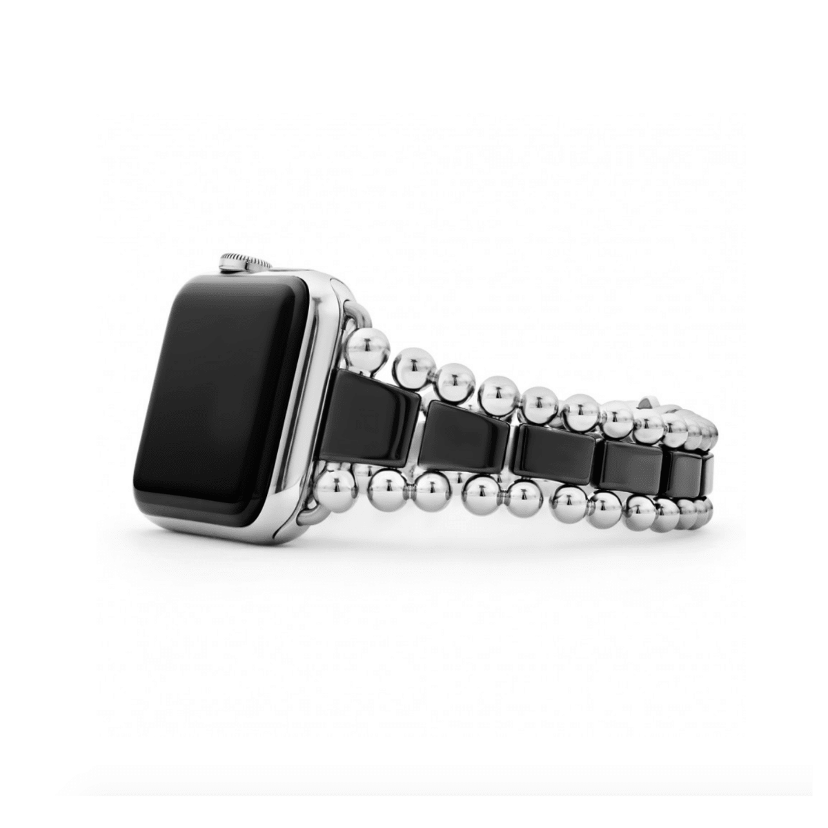Lagos Smart Caviar Black Ceramic Watch Bracelet, 42/44 mm - 12 - 90010 - CB8