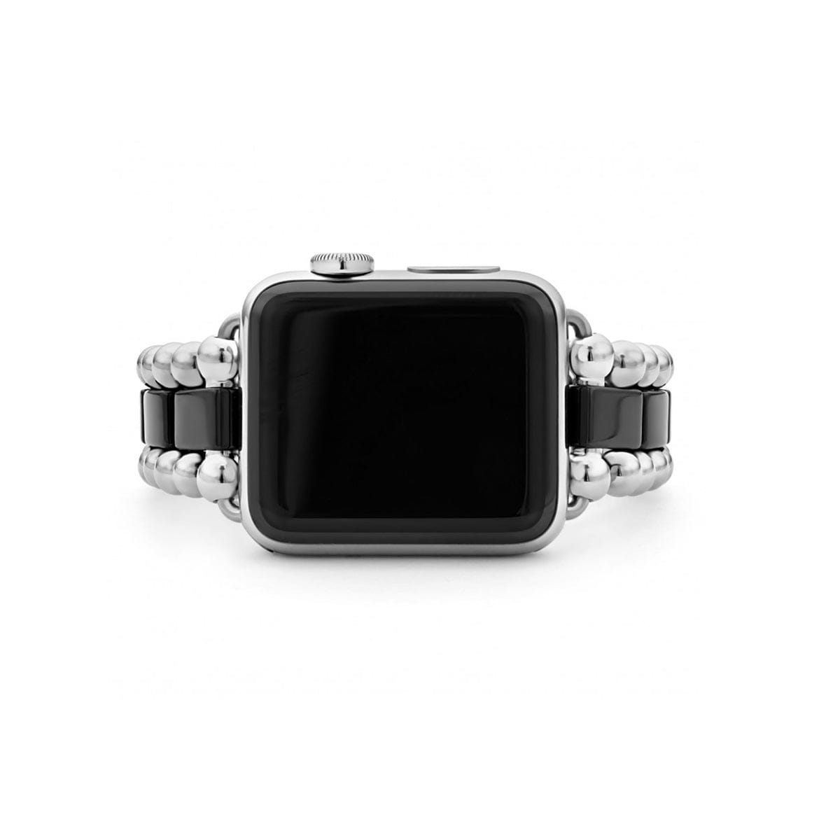Lagos Smart Caviar Black Ceramic Watch Bracelet, 38 - 44 mm - 12 - 90009 - CB7