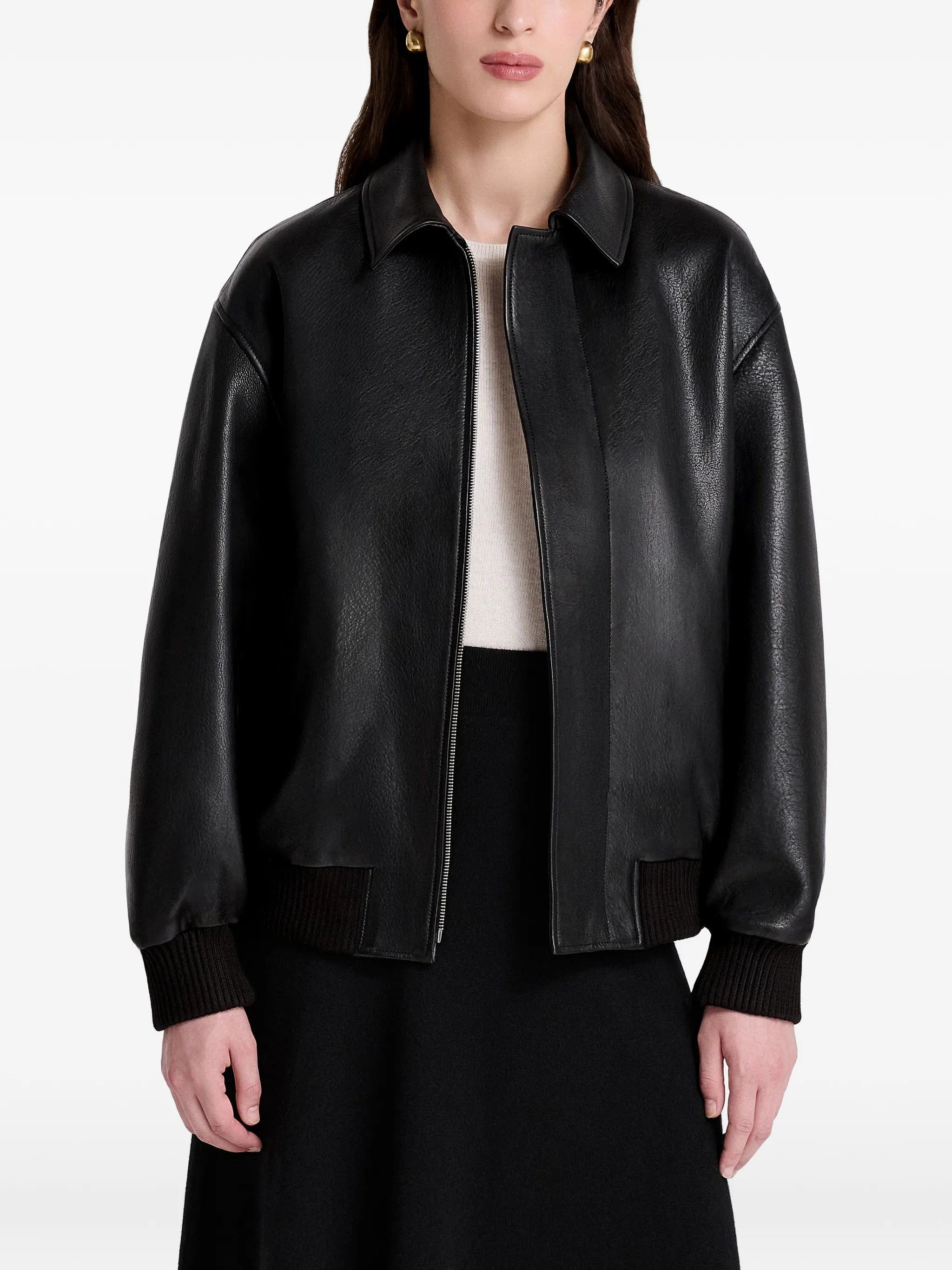 Nour Hammour Toyen leather jacket