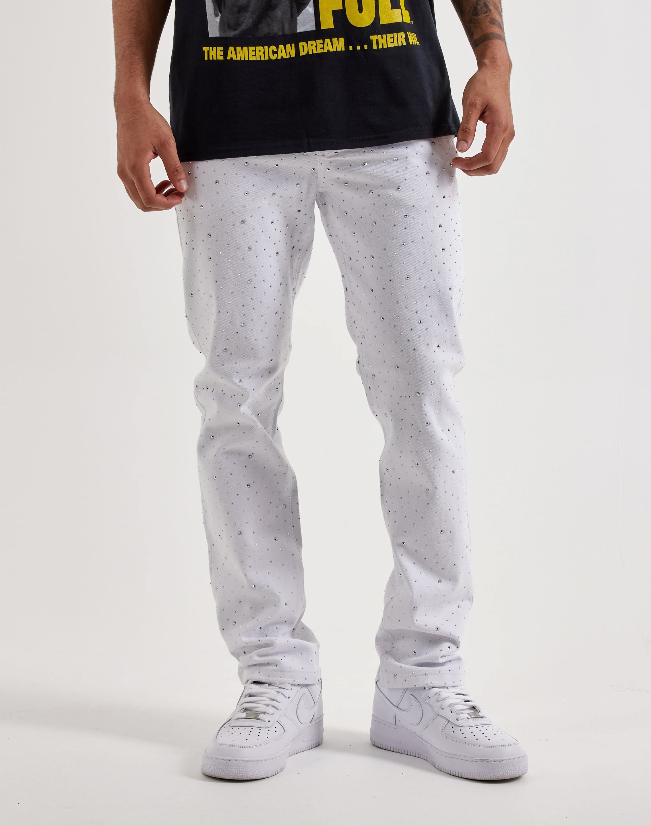 Preme Gemstone Slim Denim Jeans