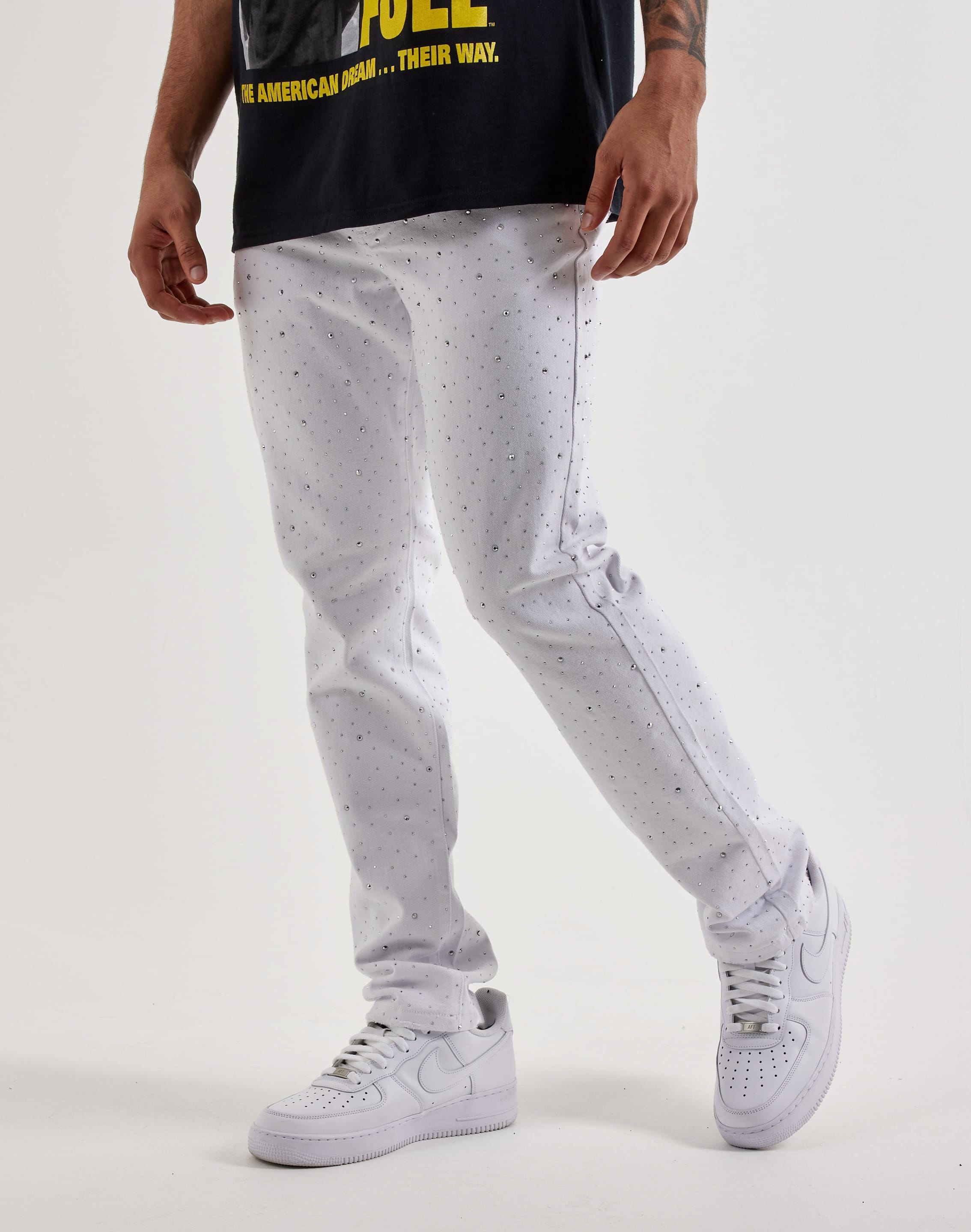 Preme Gemstone Slim Denim Jeans