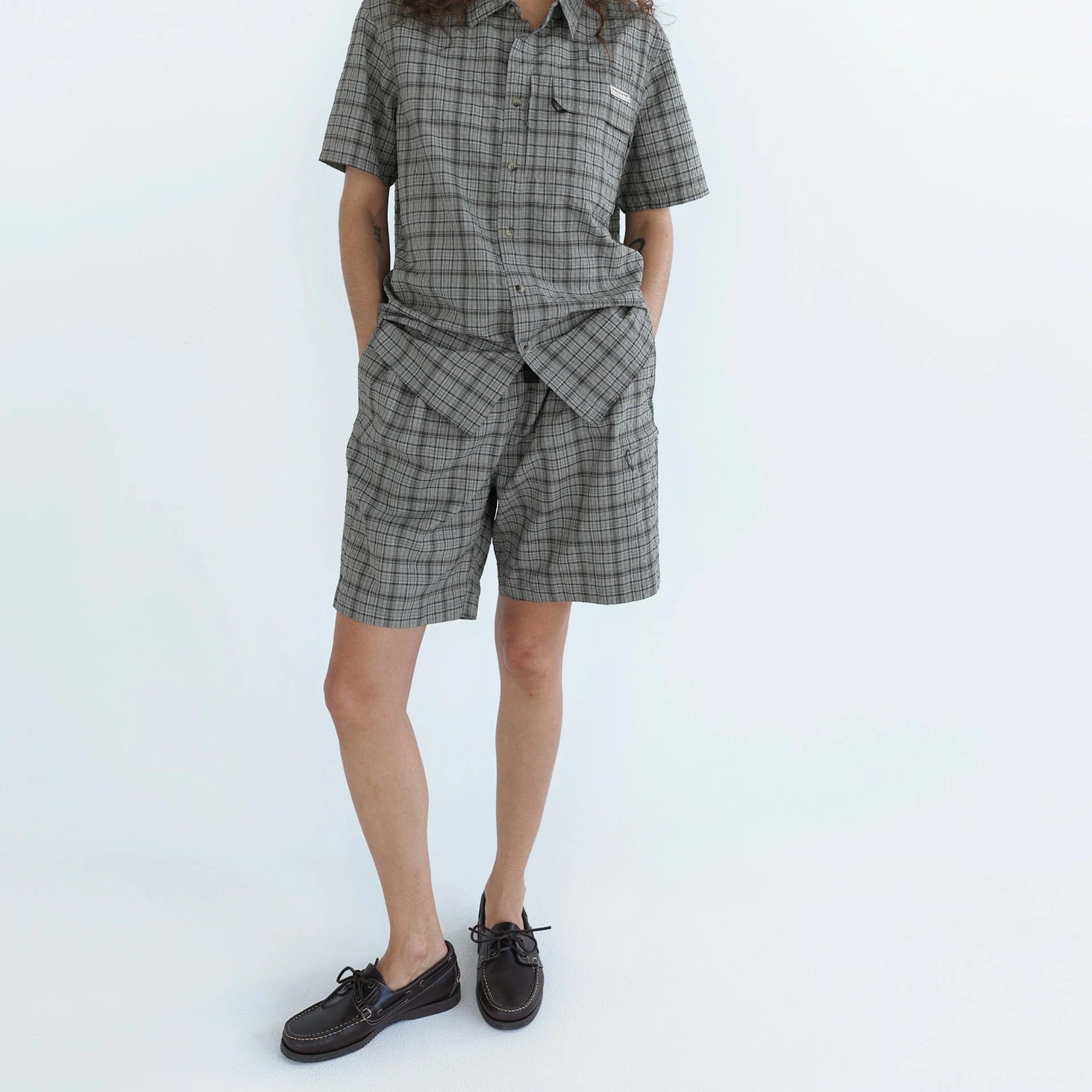 Thisisneverthat Mens Belt Check Short