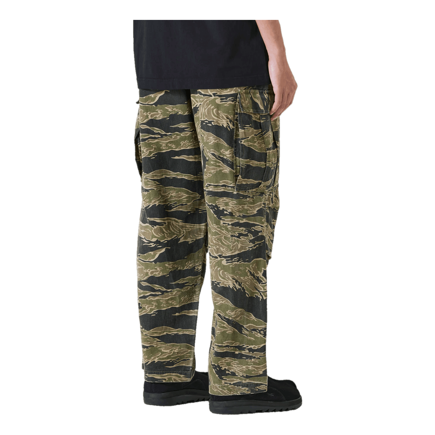 Maharishi Tigerstripe Loose Cargo Pants Mint Gold