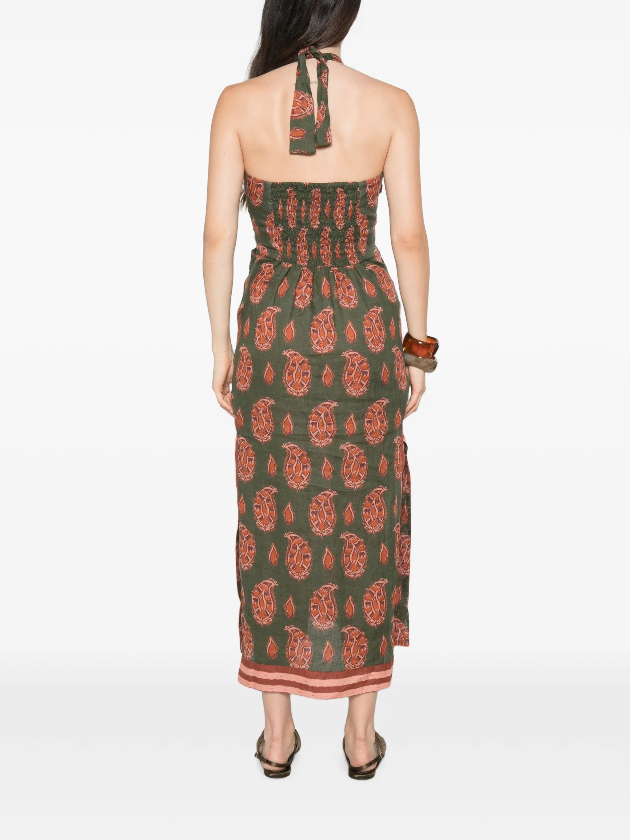 Johanna Ortiz paisley - print cutout dress