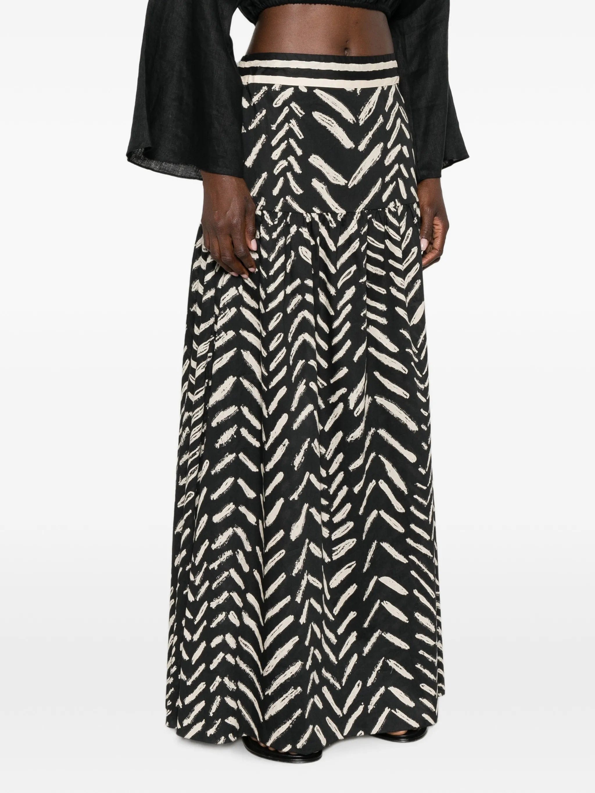 Johanna Ortiz Rituales maxi skirt