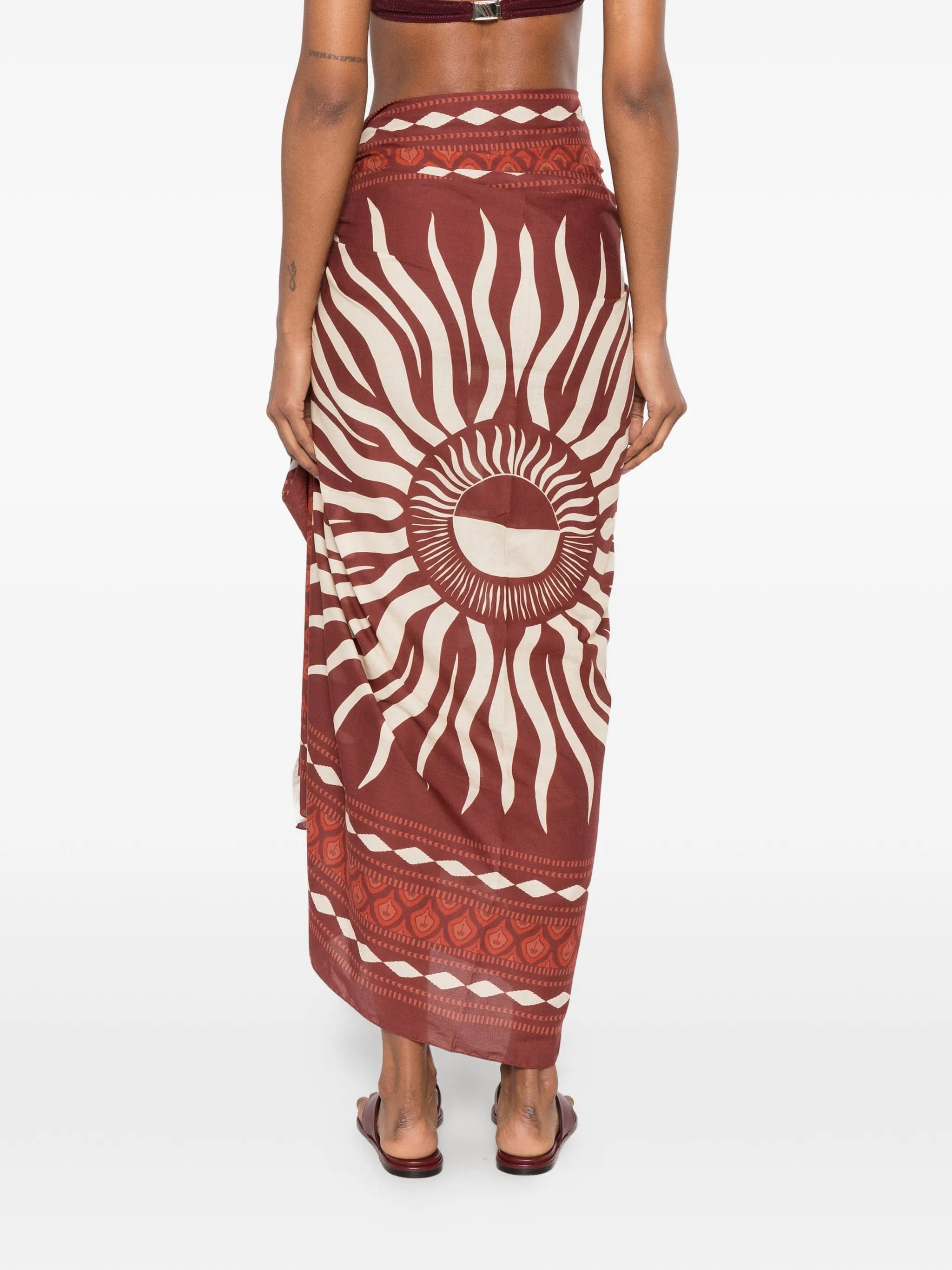Johanna Ortiz Golden Horizon pareo skirt