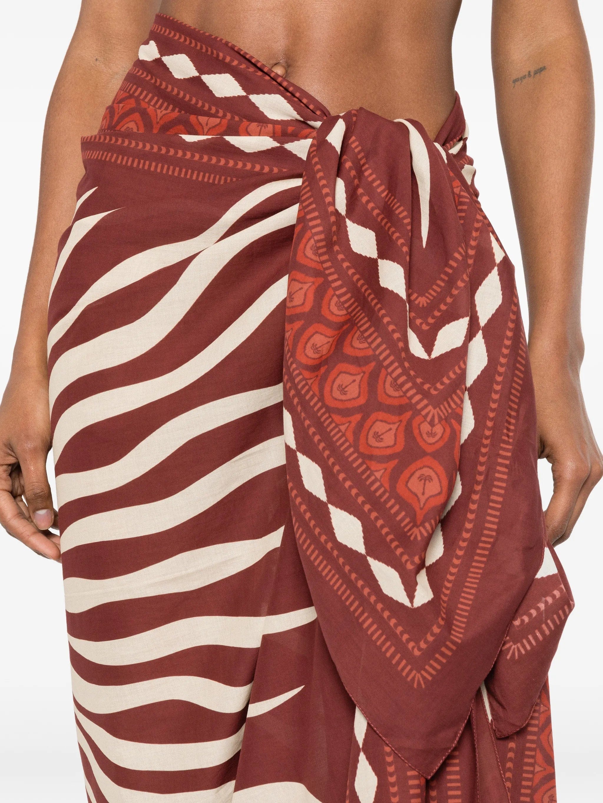 Johanna Ortiz Golden Horizon pareo skirt